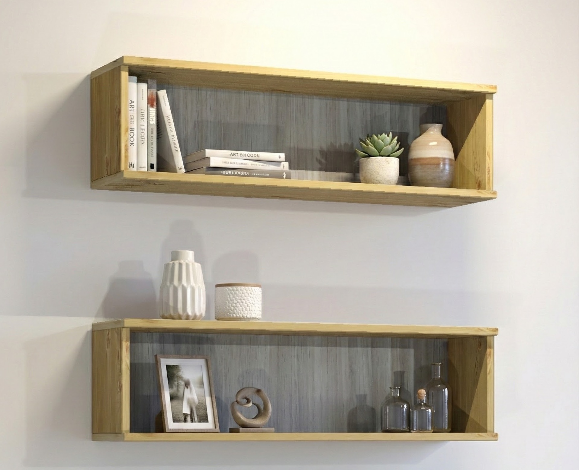 Home affaire Wandregal »Meliss« aus nordischer Kiefer gefertigt, Breite 80 cm, 2-tlg