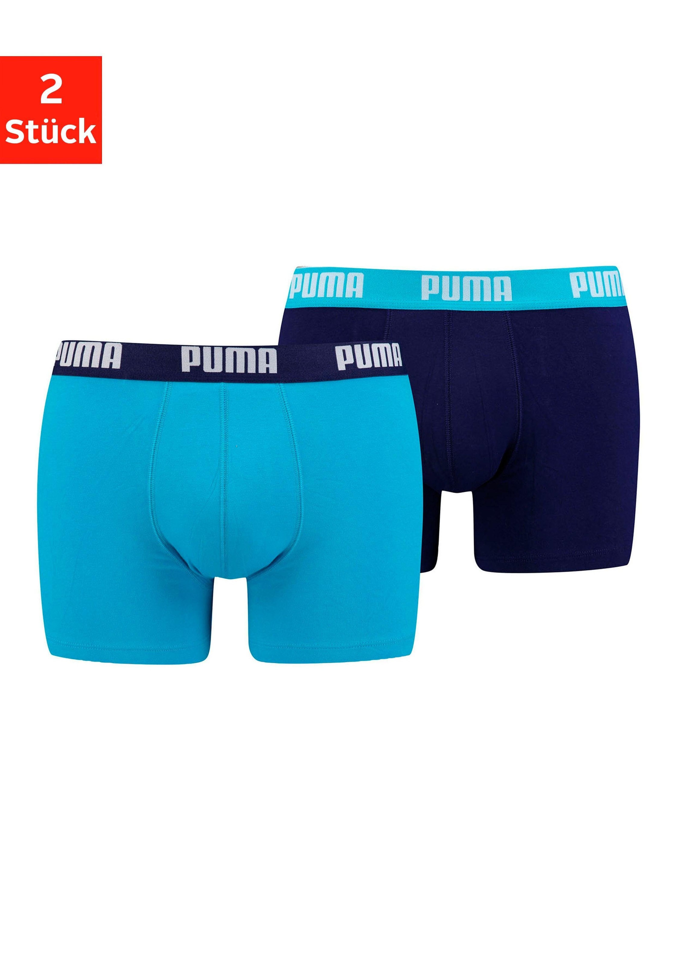 PUMA Boxer, (Packung, 2 St.), PUMA BASIC BOXER 2P