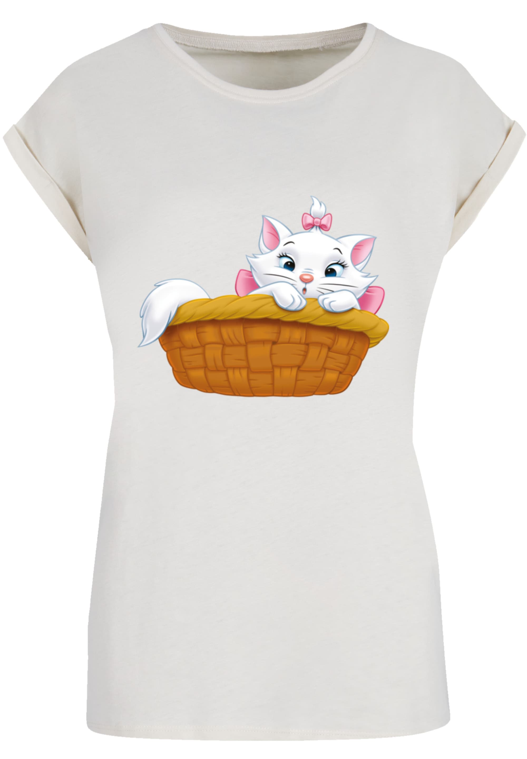 F4NT4STIC T-Shirt »Disney Aristocats Marie in Basket«, Premium Qualität