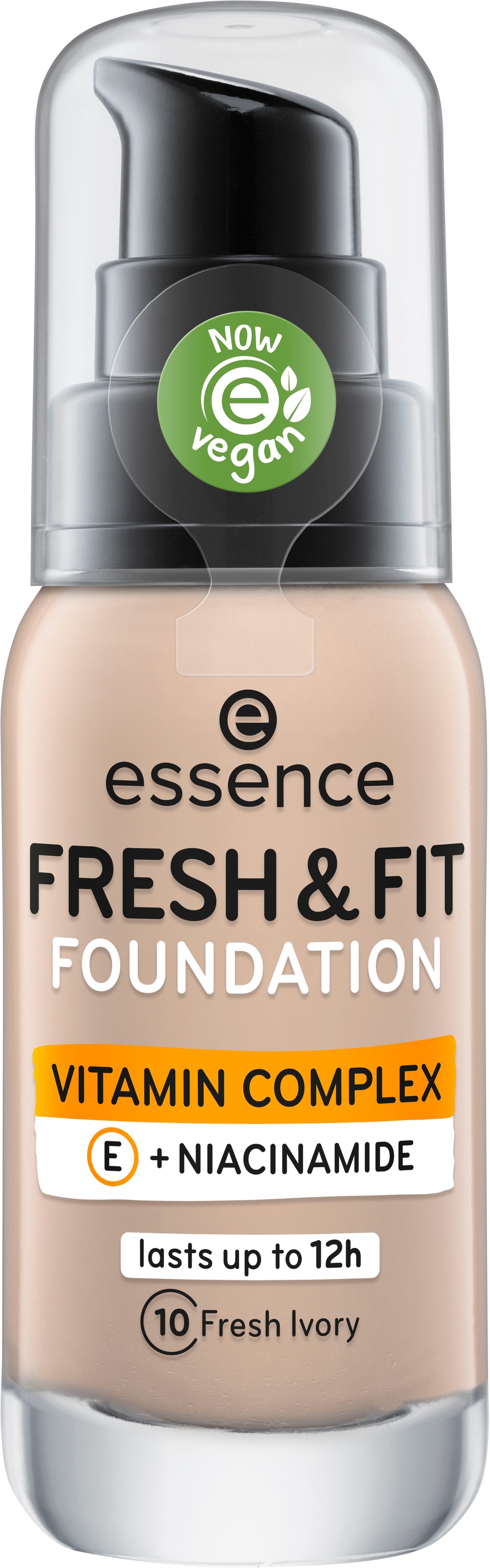 Essence Foundation »FRESH & FIT FOUNDATION«, (Set, 3 tlg.), mit Vitamin-Komplex