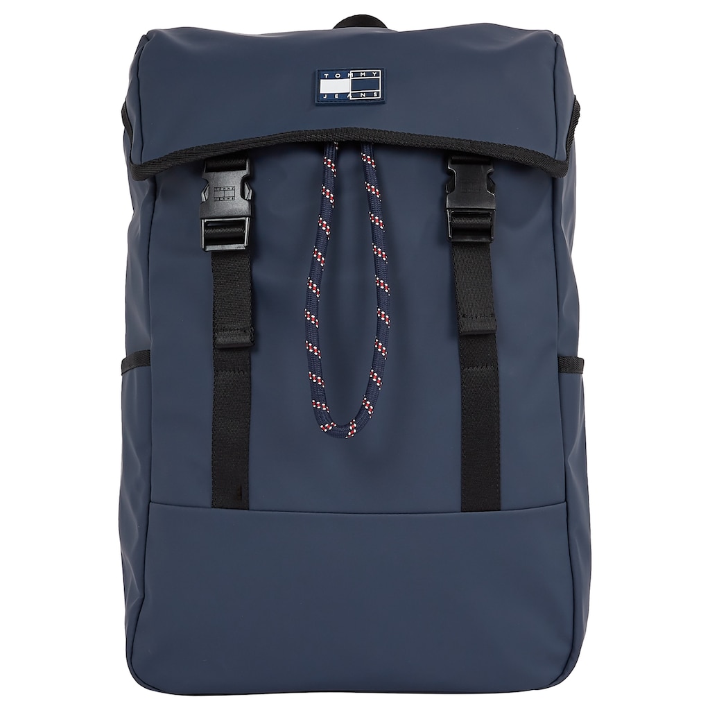 Tommy Jeans Cityrucksack »TJM COLLEGIATE FLAP BP« mit gepolstertem Rücken Tommy Jeans Cityrucksack »TJM COLLEGIATE FLAP BP« mit gepolstertem Rücken