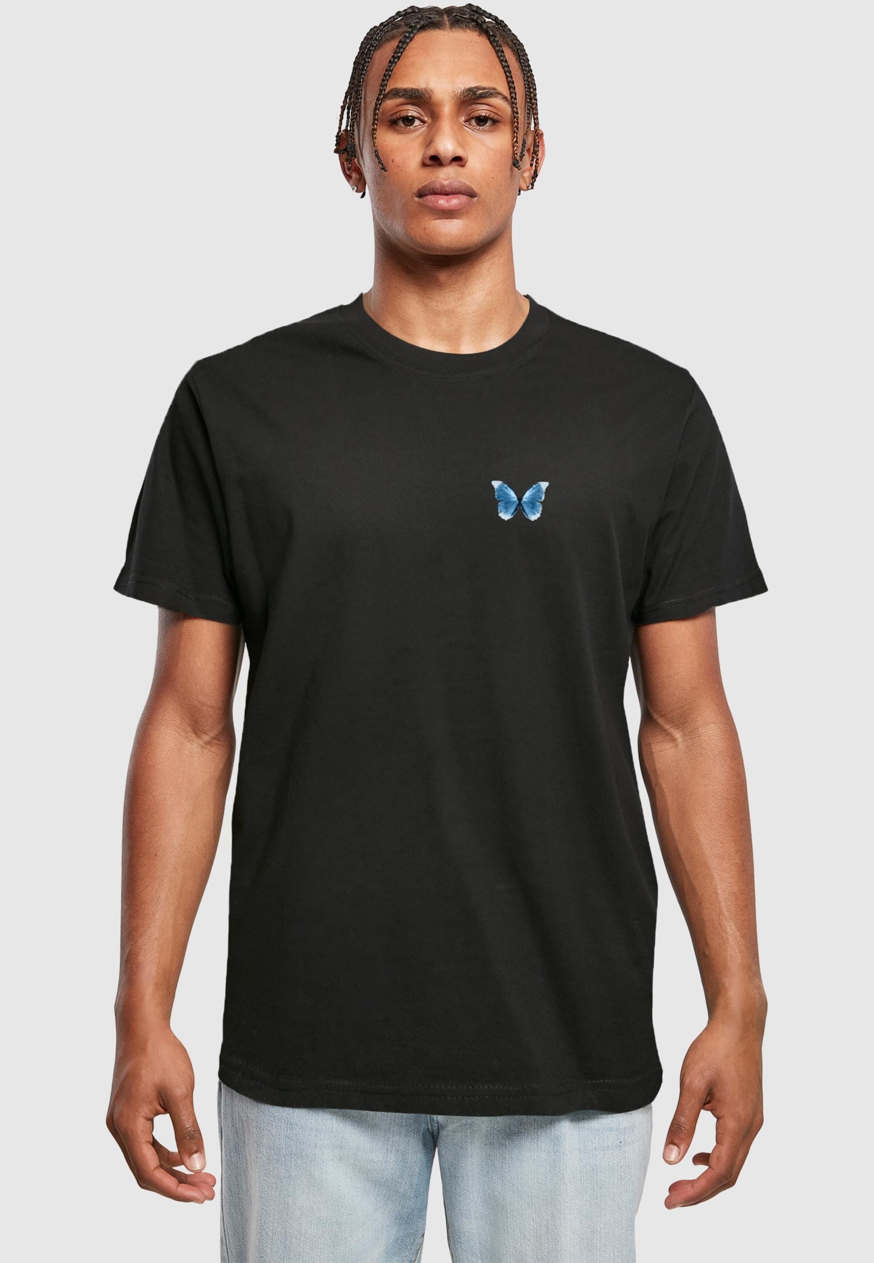 MisterTee T-Shirt »MisterTee Butterfly Winter Tee«, (1 tlg.)