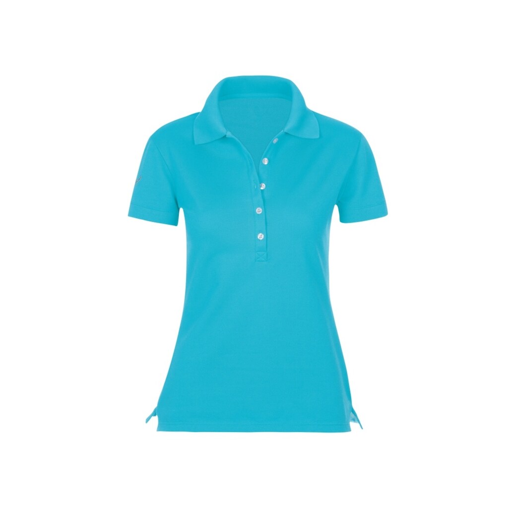 Trigema Poloshirt »TRIGEMA Poloshirt mit Kristallsteinen«, (1 tlg.)