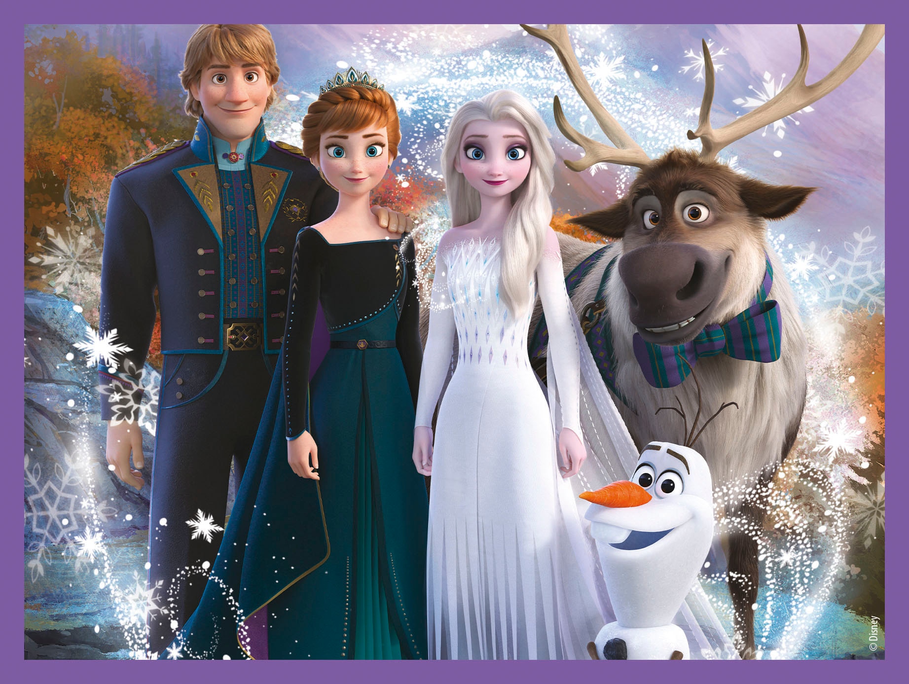 Clementoni® Würfelpuzzle »Frozen 2«, Made in Europe; FSC® - schützt Wald - weltweit