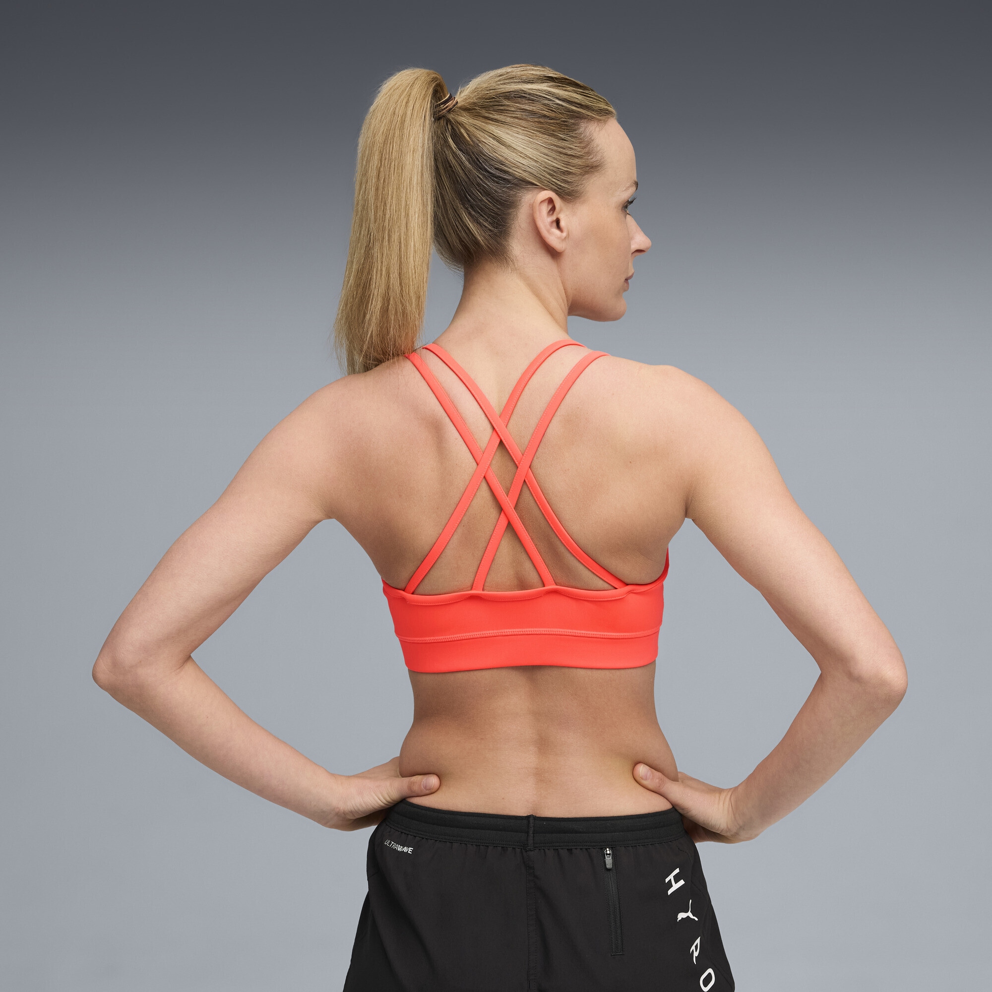 PUMA Sport-BH »PUMA x HYROX MOVE BH mit Trägerdetail Damen«