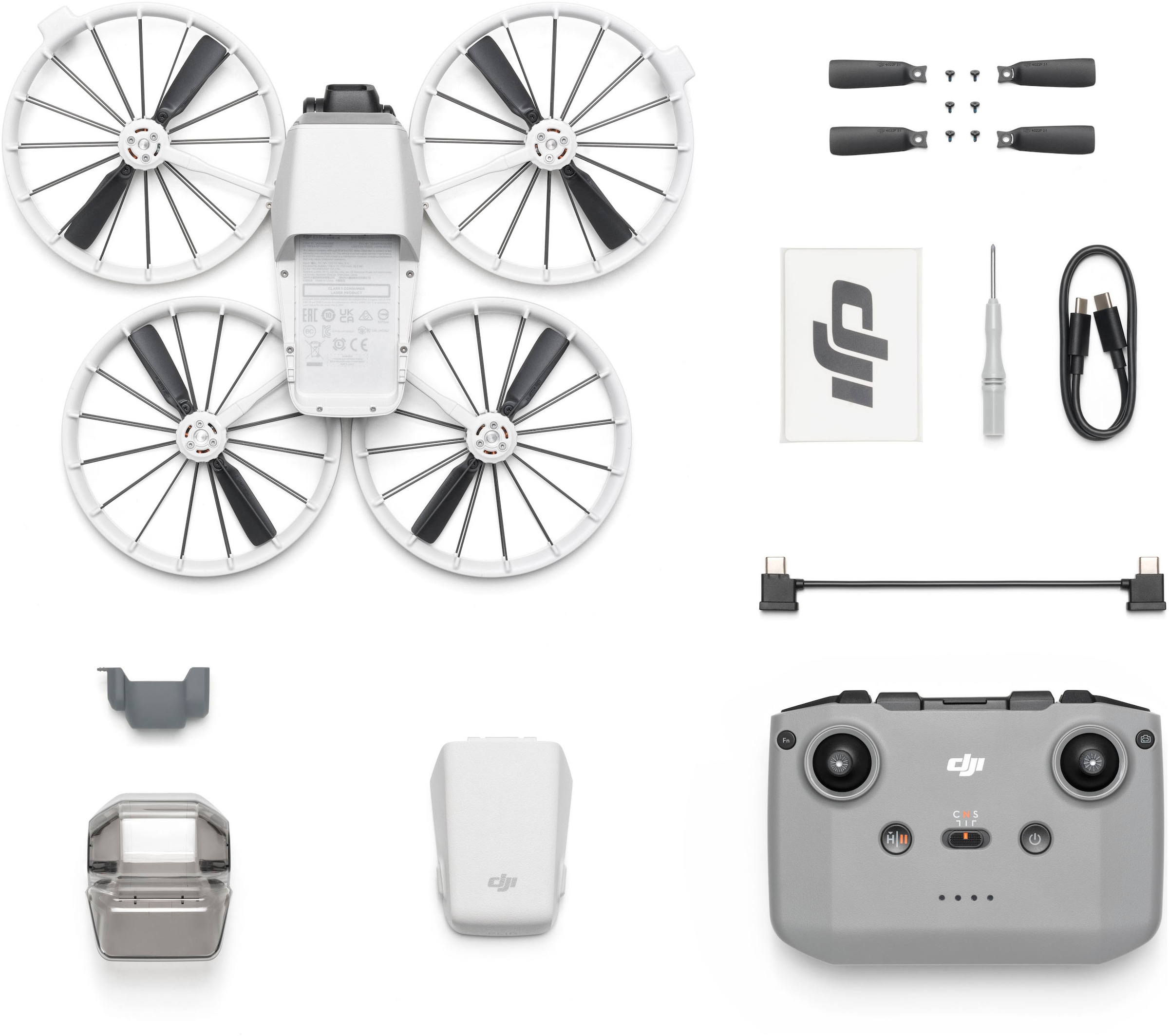 DJI Drohne »Flip«, (DJI RC-N3 Fernsteuerung)