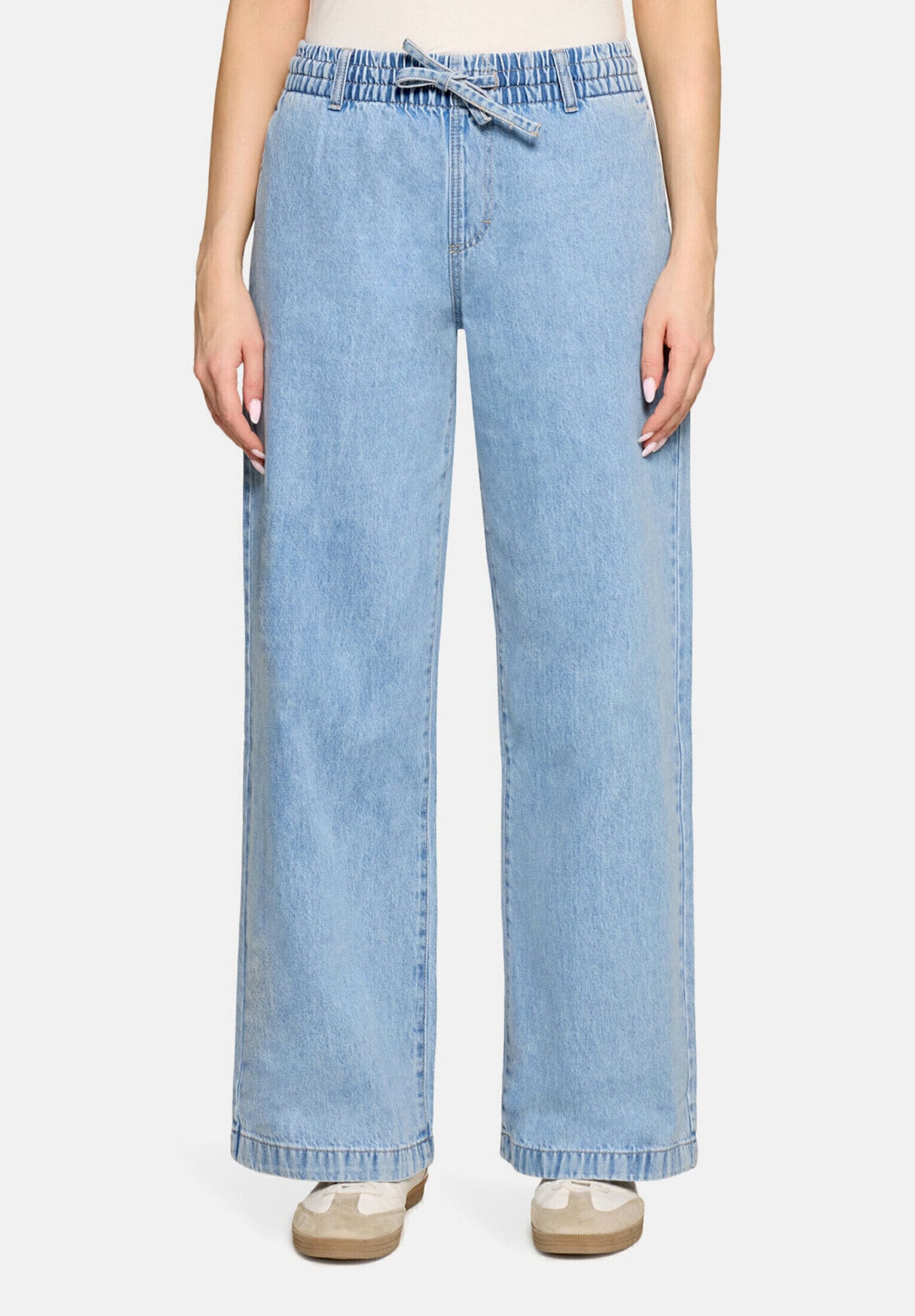 Cartoon Slim-fit-Jeans »Damen mit weitem Bein«