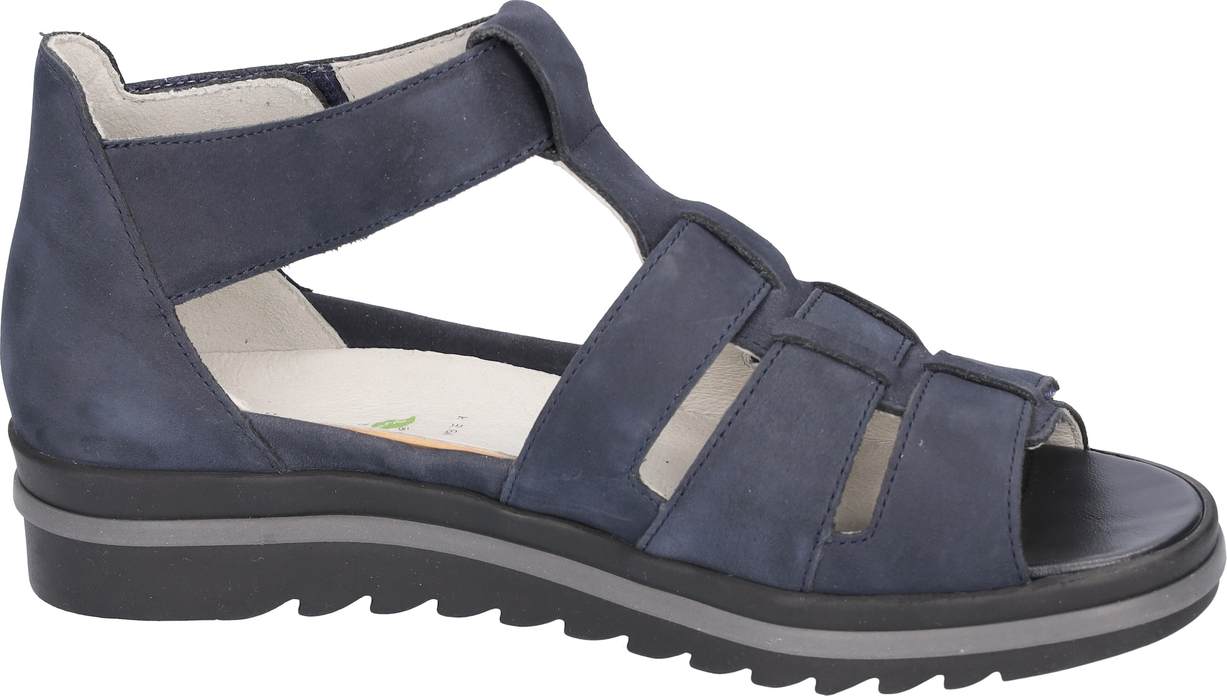 Waldläufer Sandale »Hakura«, Sommerschuh, Sandalette, Keilabsatz, mit Klett, Komfortweite H