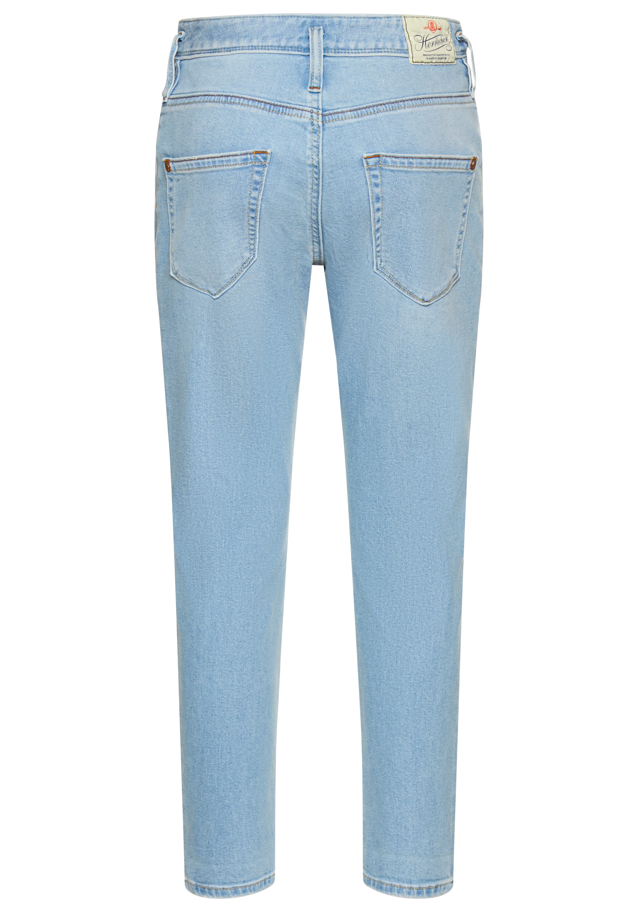 Herrlicher 7/8-Jeans »Shyra Cropped Denim Comfort«, mit halb verdeckter Knopfleiste