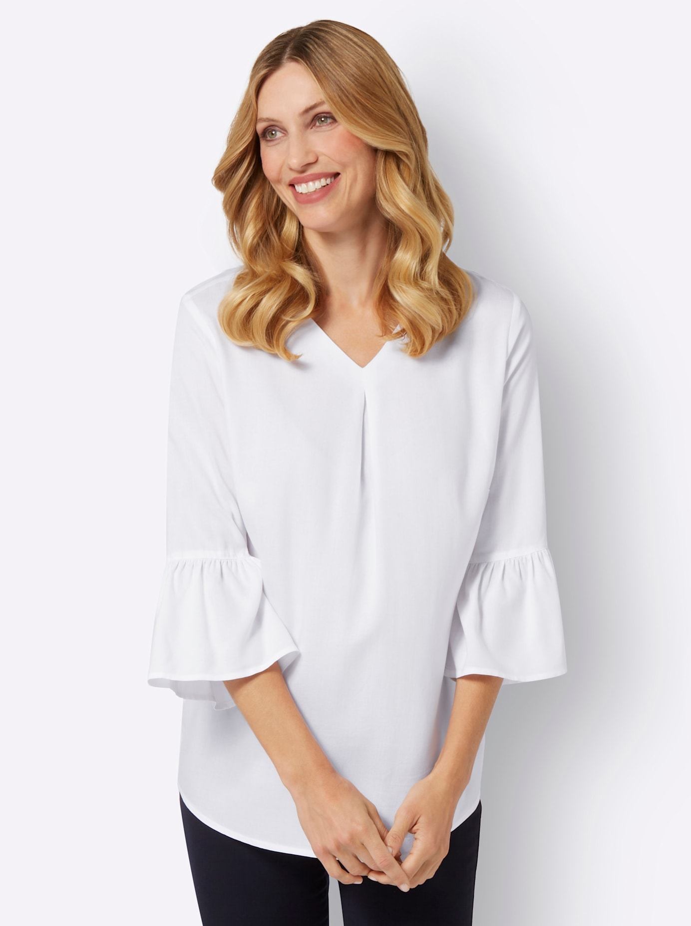 Classic Basics Schlupfbluse