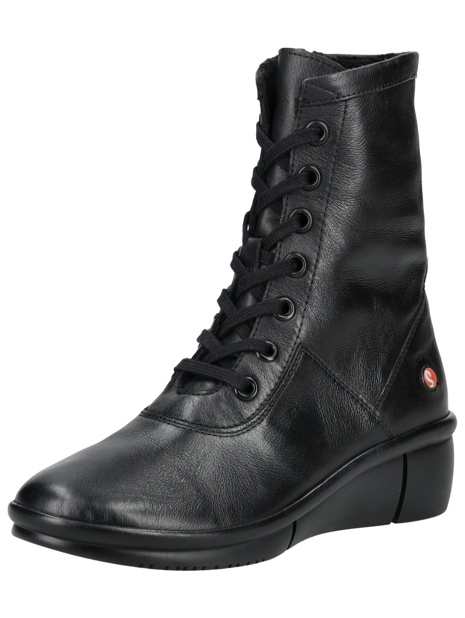 softinos Schnürstiefelette "softinos Stiefelette Leder" günstig online kaufen