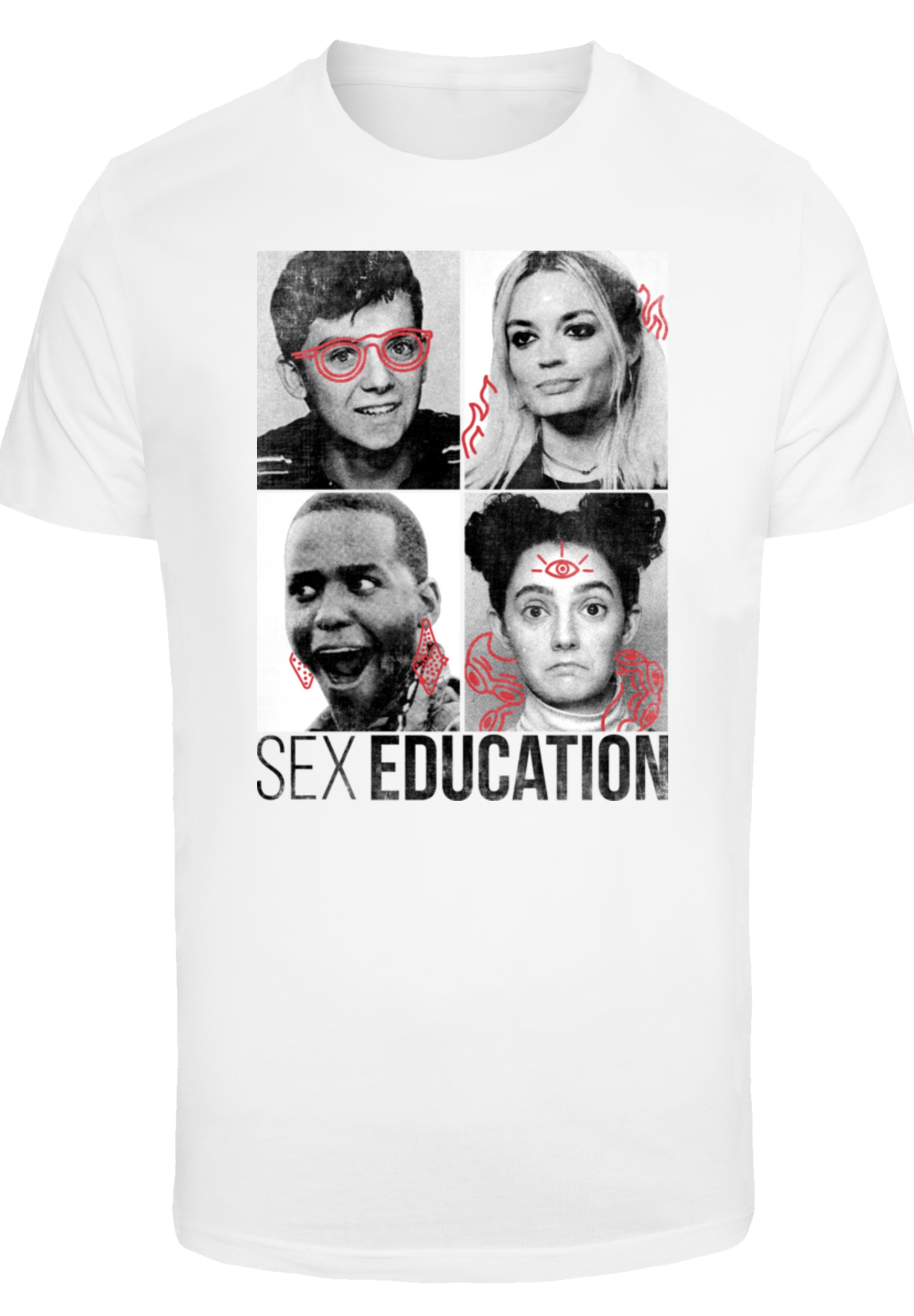 F4NT4STIC T-Shirt »Sex Education Class Photos Netflix TV Series«, Premium Qualität