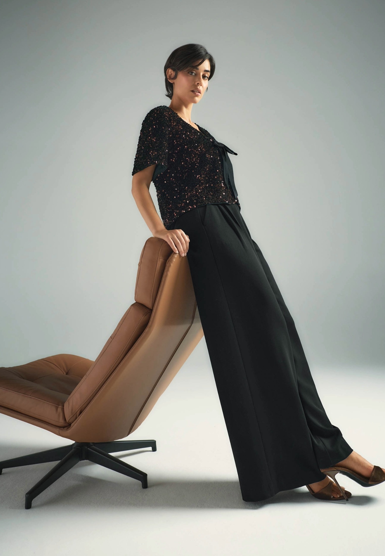 Zero Bundfaltenhose »Damen aus Viskose-Mix 32 Inch«  Falten