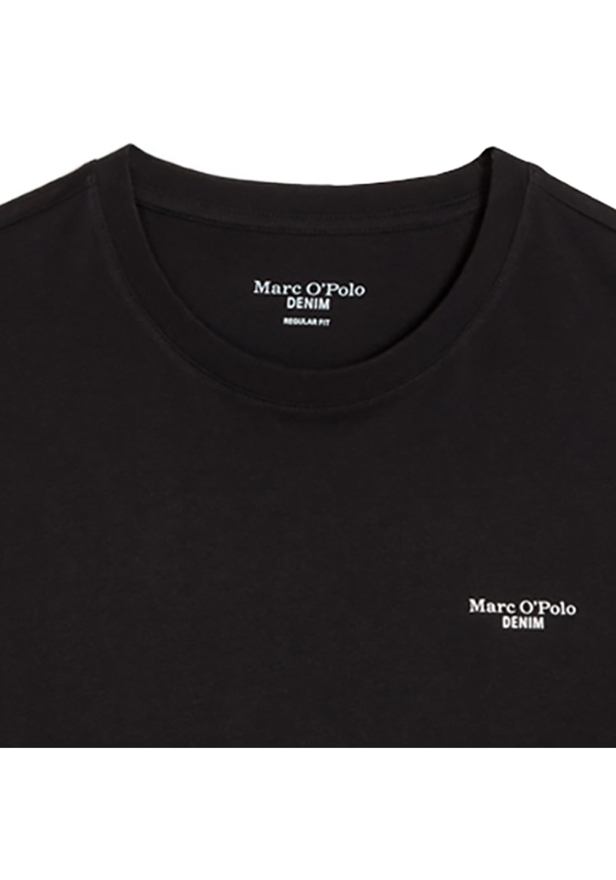 Marc O'Polo DENIM T-Shirt »T-Shirt T-Shirt Logo Print Double Pack 2er Pack« 2