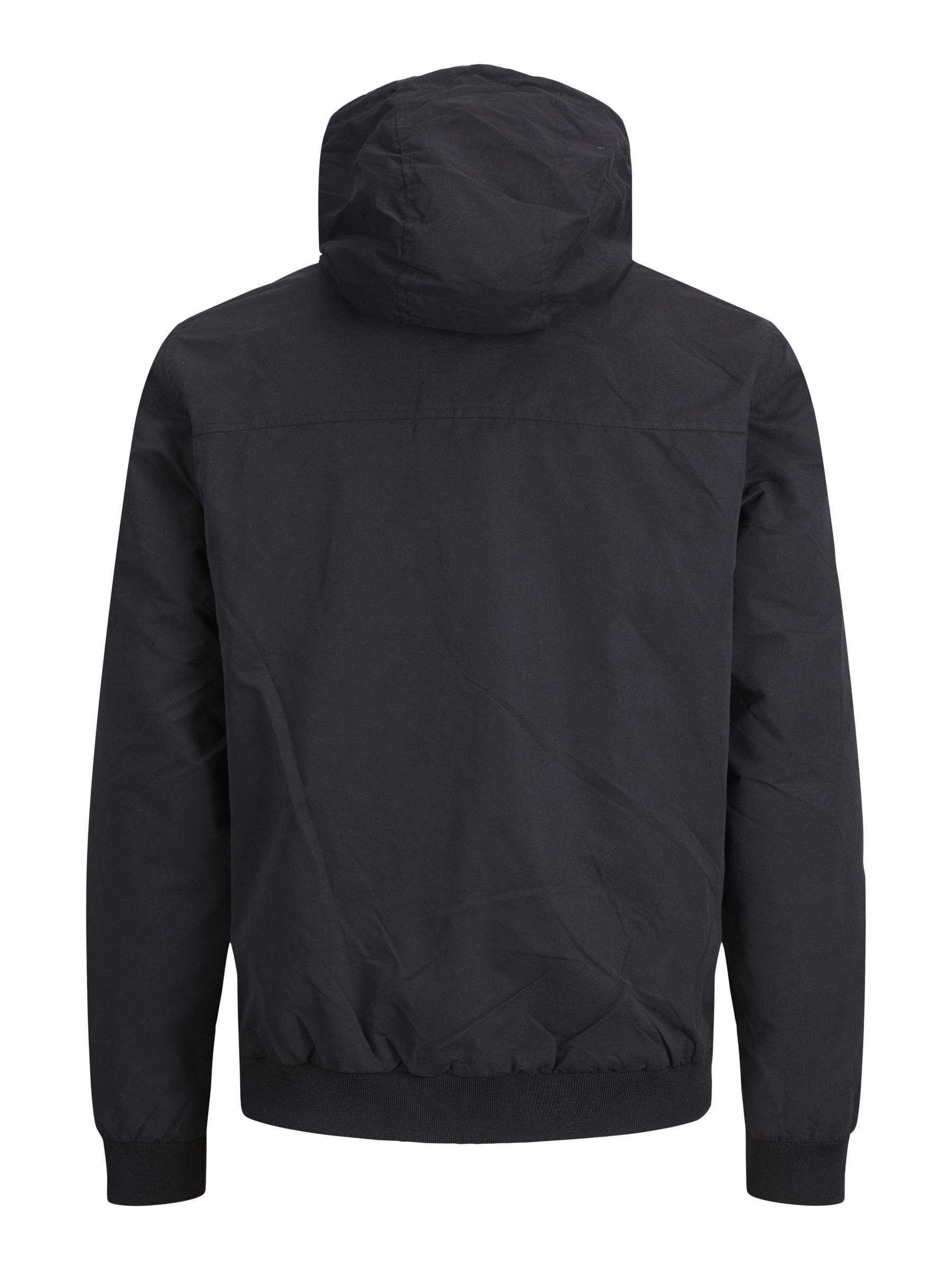 Jack & Jones PlusSize Bomberjacke »JJERUSH HOOD BOMBER NOOS PLS«, mit Kapuze, mit Logo Schriftzug