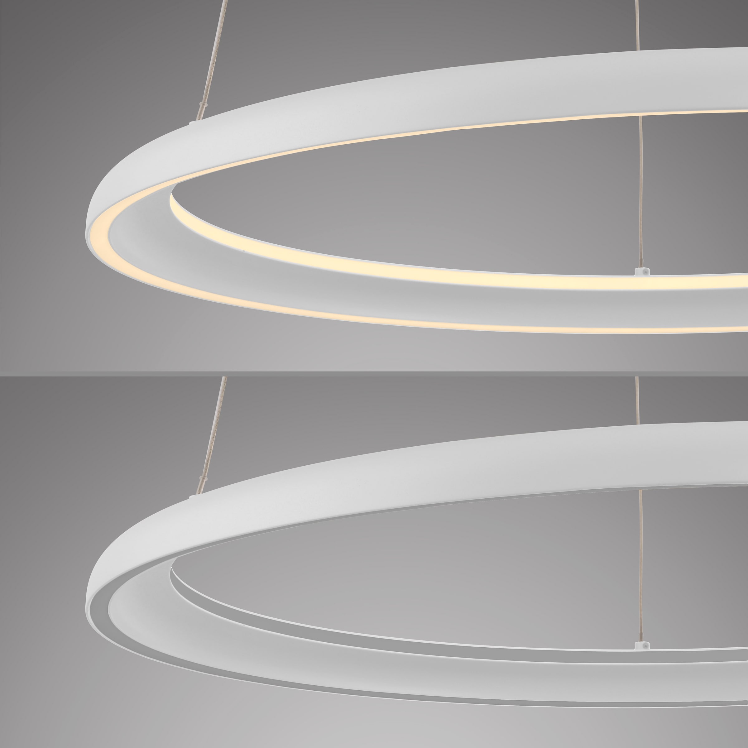 SCHÖNER WOHNEN-Kollektion LED Pendelleuchte »QUILLO« LED-Board 1 Stk. Warmweiß SCHÖNER WOHNEN Kollektion, SimplyDim, Memoryfunktion, Comfort-Lift