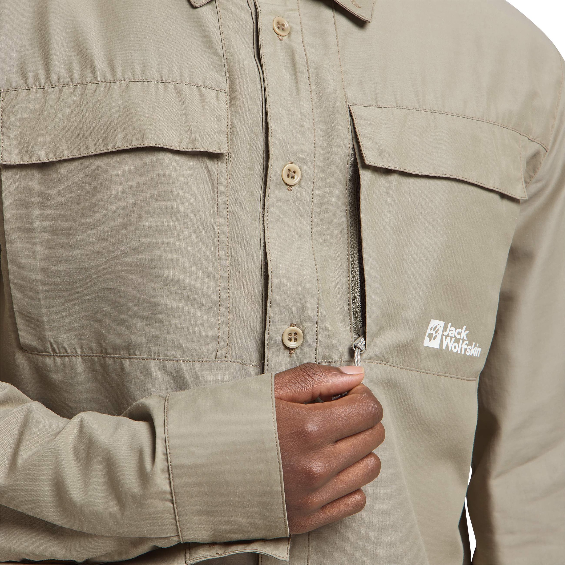 Jack Wolfskin Langarmhemd »BARRIER LS SHIRT M«