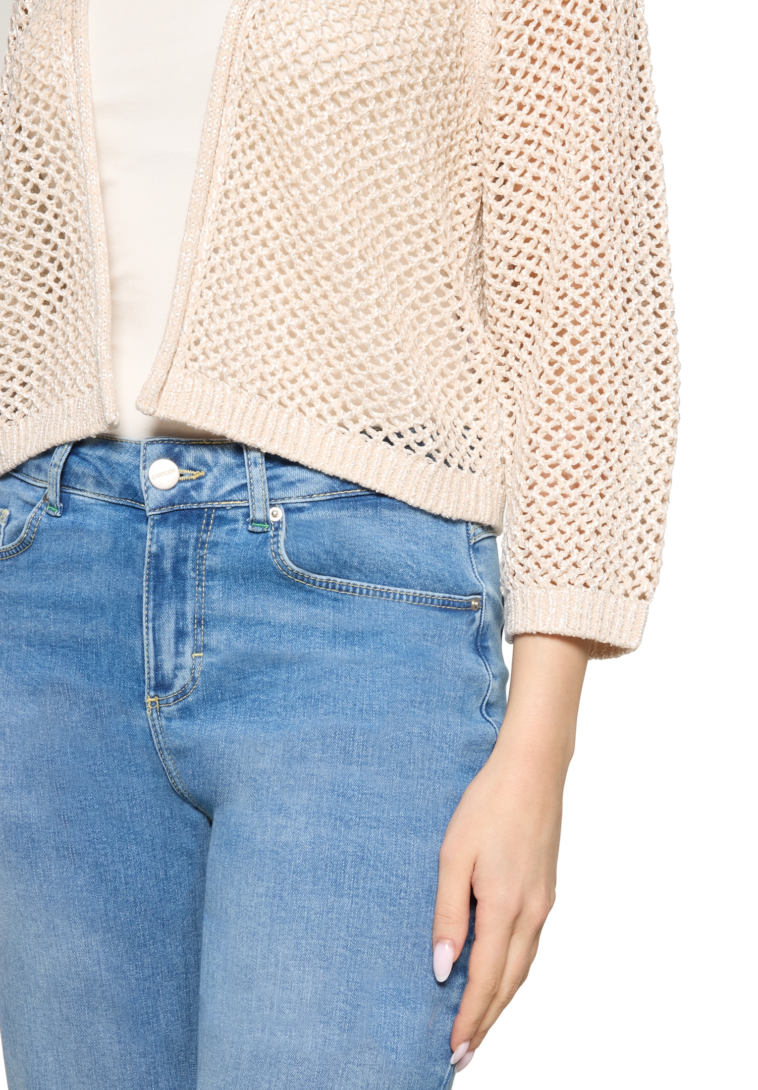 Cartoon Strickjacke »Damen mit Glanzeffekt« 1 tlg.