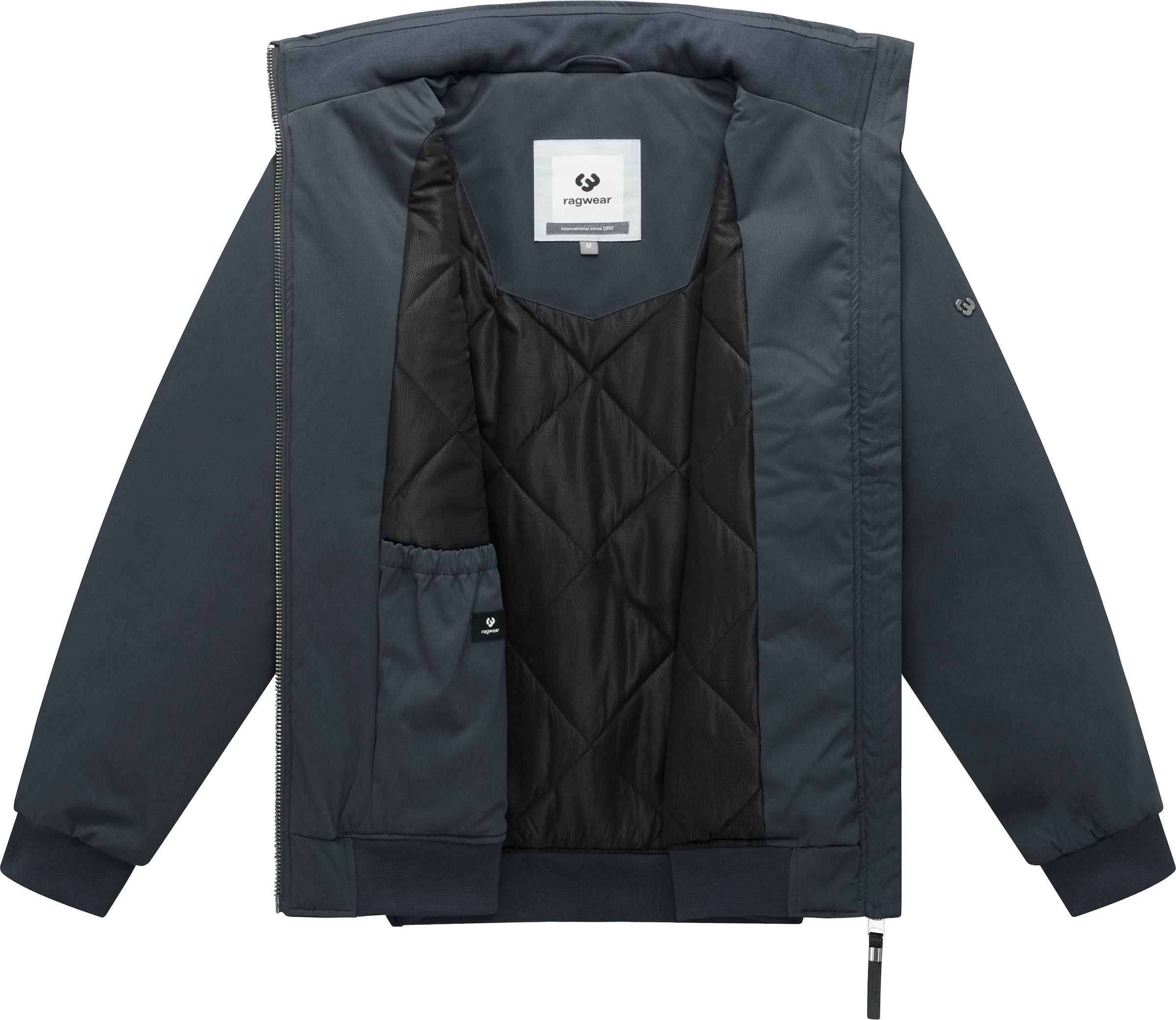 Ragwear Funktionsjacke »Izzyk Warm Y« ohne Kapuze Sportive Herren Blousonjacke mit Stehkragen