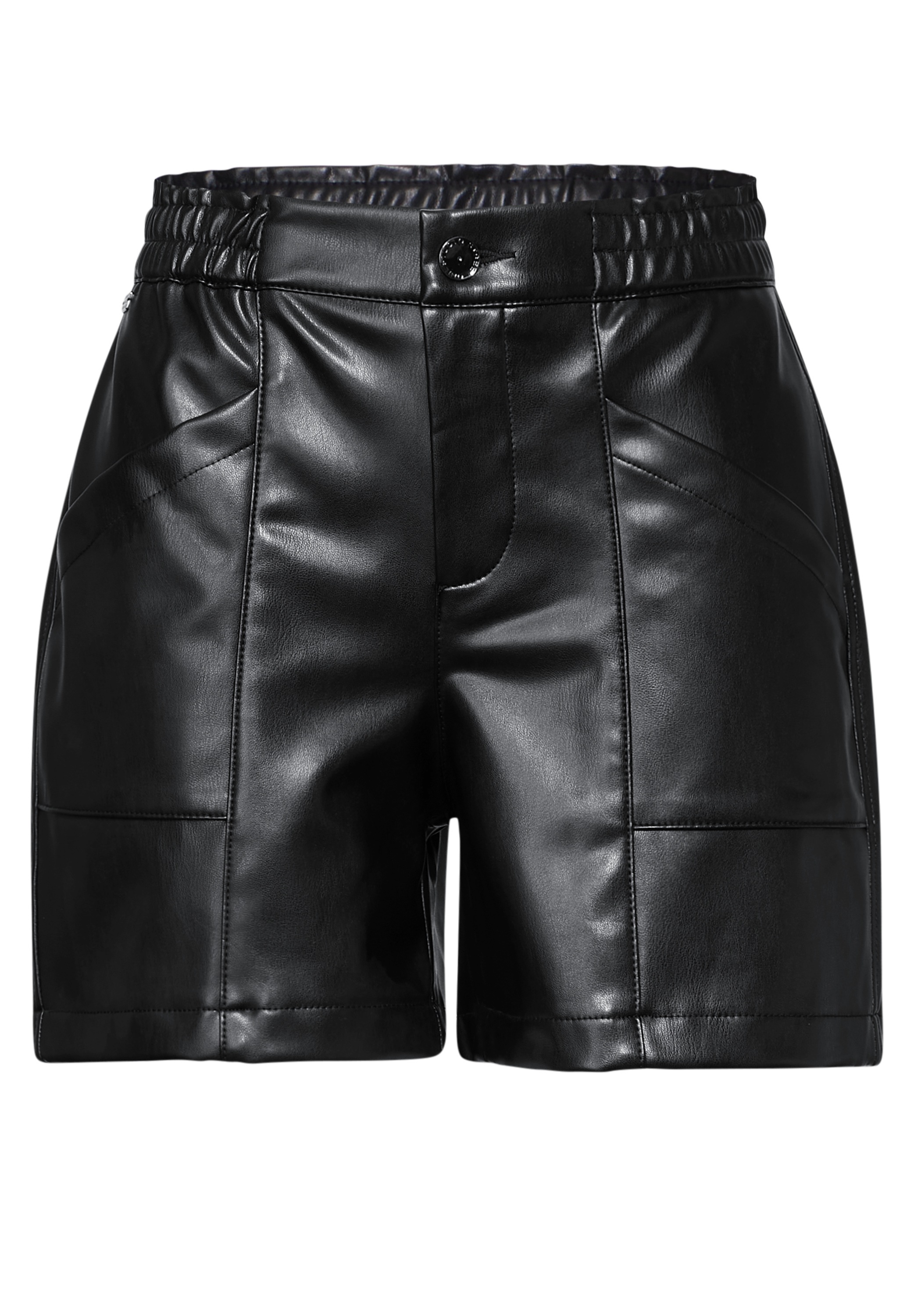 STREET ONE STUDIO Shorts, in Leder-Optik