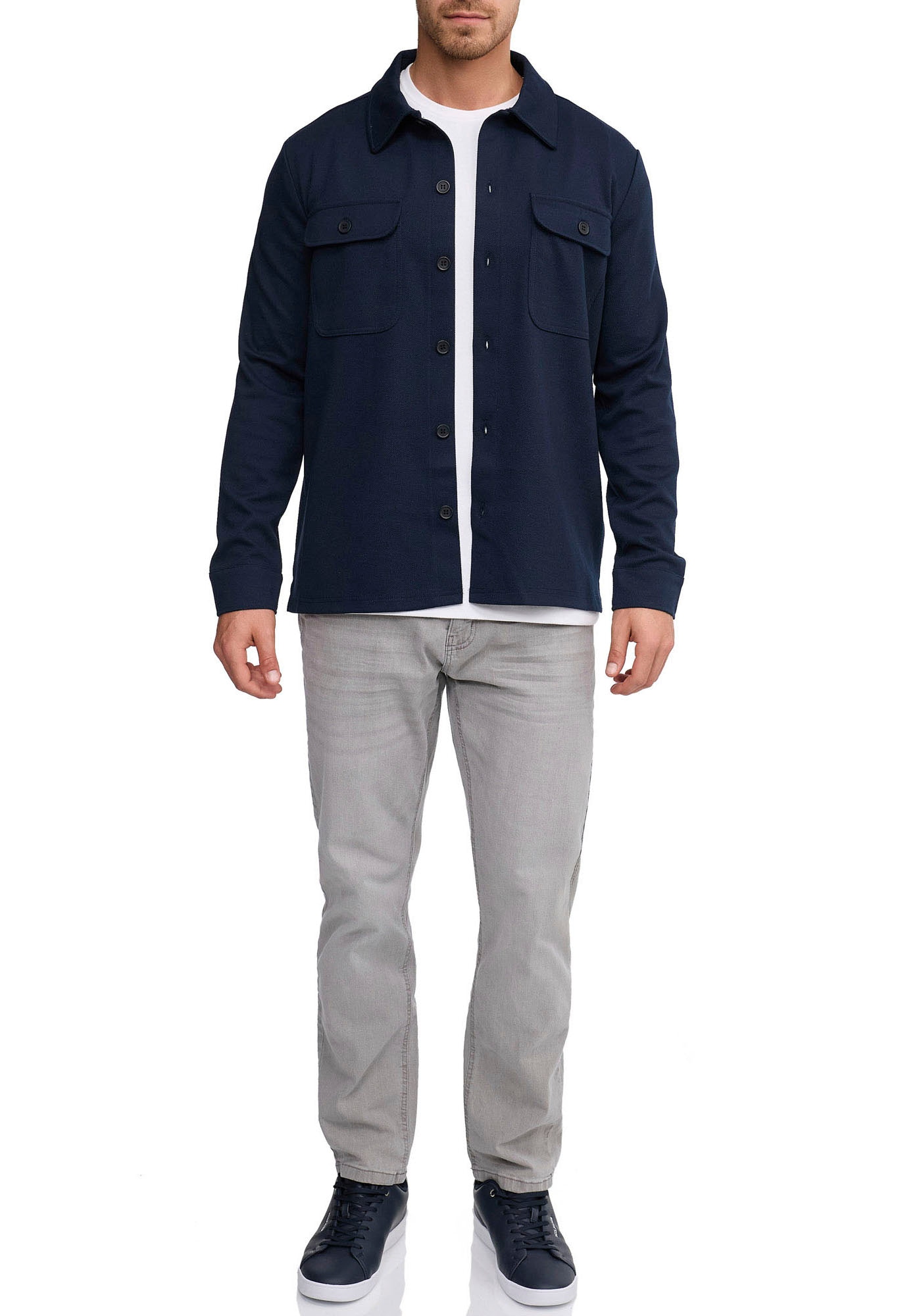 Indicode Langarmhemd "INNello" günstig online kaufen