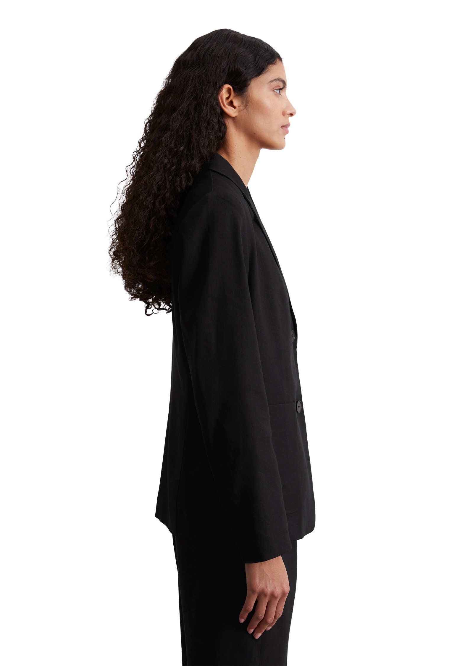 Marc O'Polo Longblazer »aus Leinen-Viskose-Stretch«
