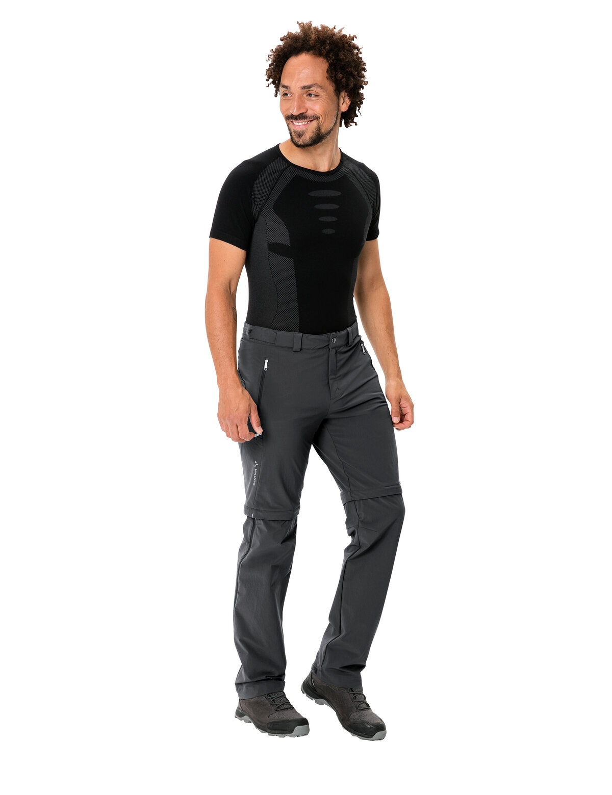 VAUDE Outdoorhose »MEN'S FARLEY STRETCH T-ZIP PANTS III«, (3 tlg.)