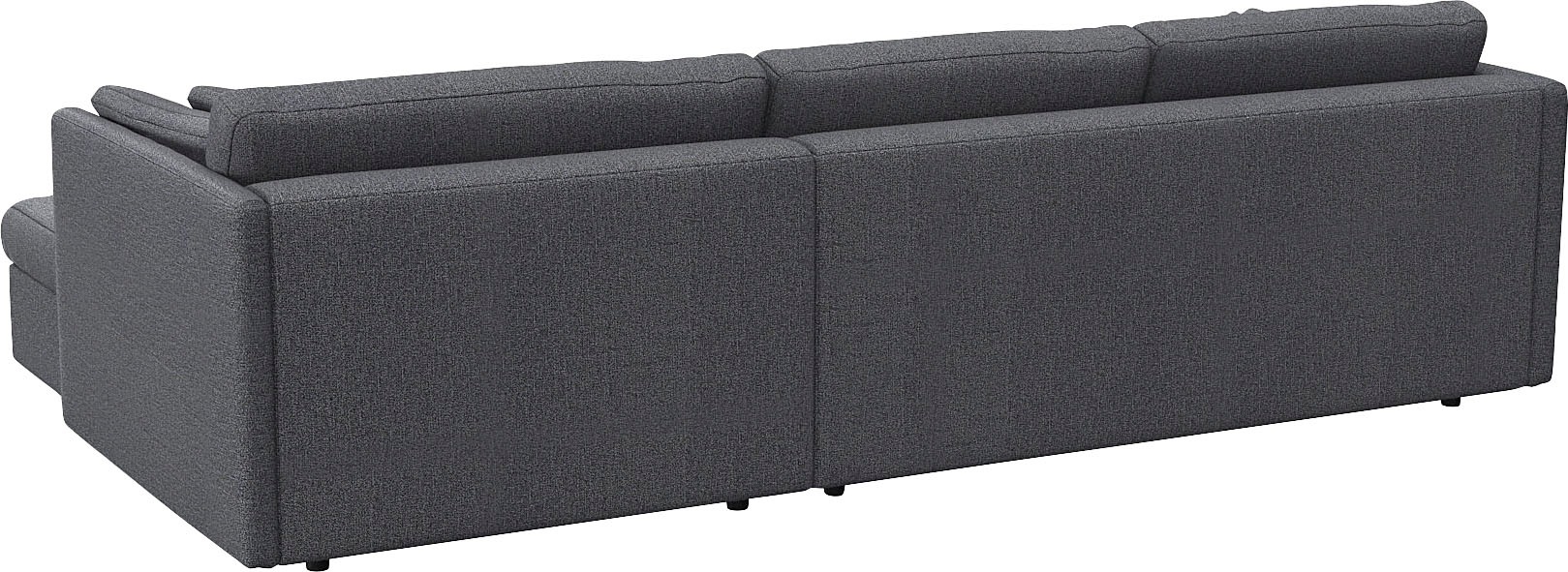 FLEXLUX Ecksofa »Lovane«, Weich & anschmiegsam, große Sitztiefe auf Kaltschaum, Dekokissen inkl.