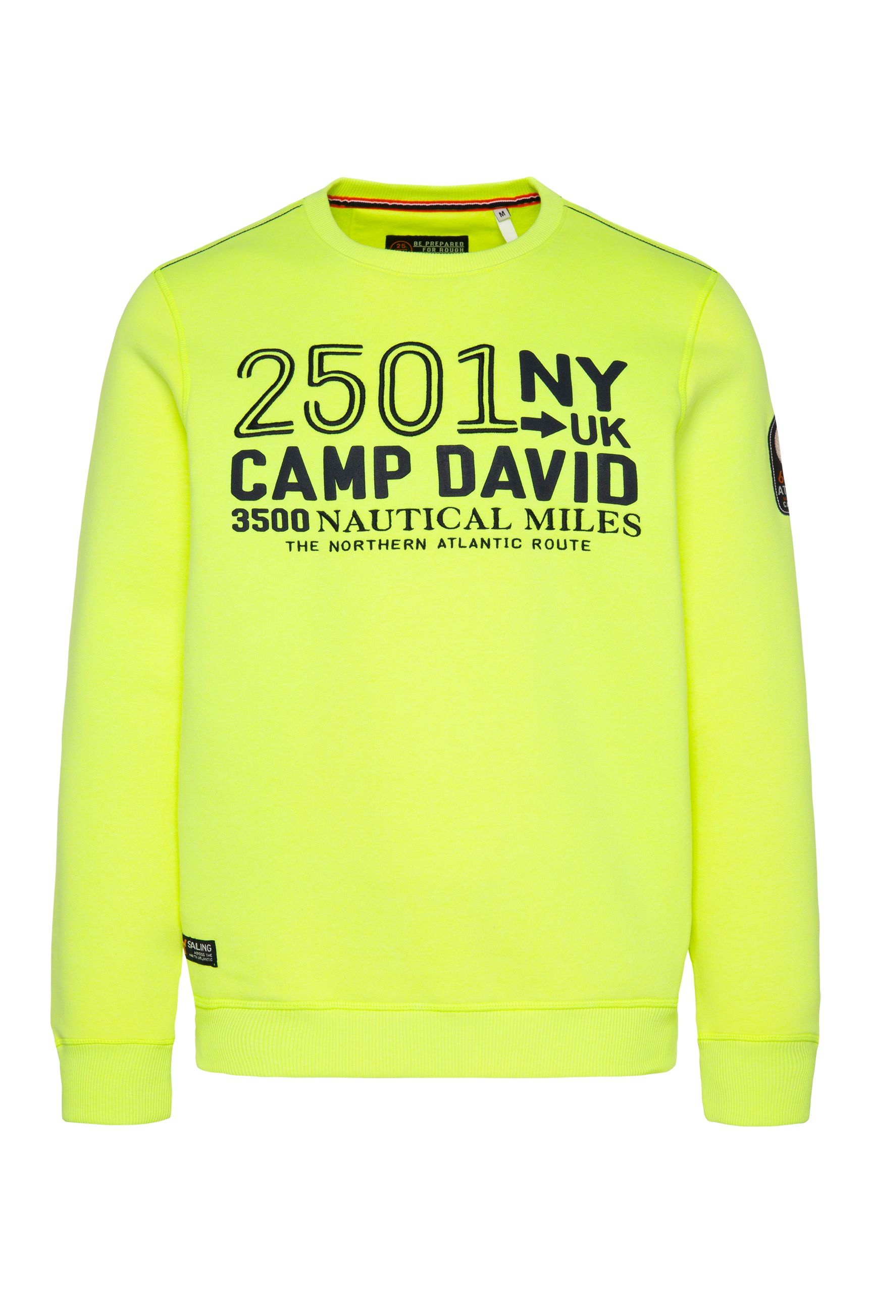 CAMP DAVID Sweater, mit Baumwolle