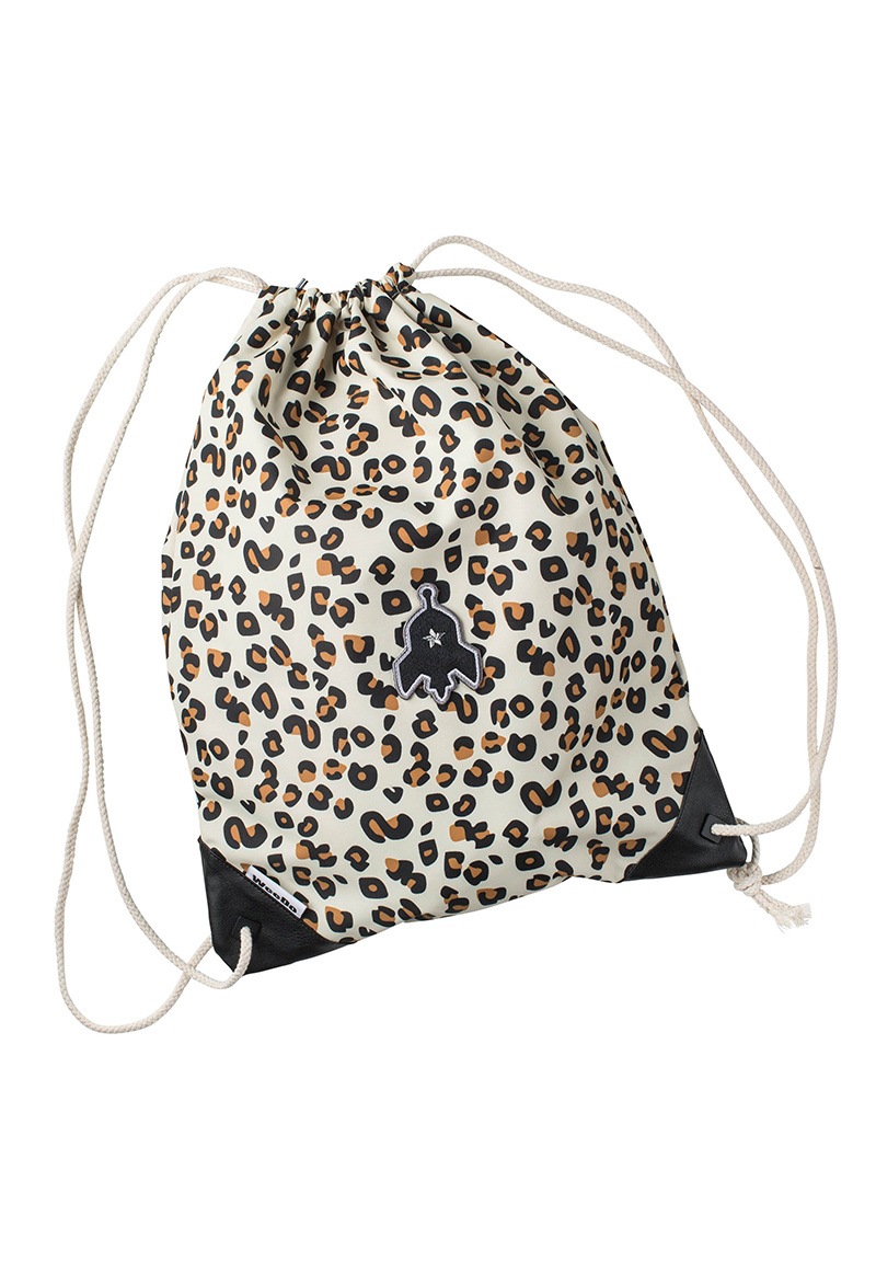 Turnbeutel »Monsterbag CHEETADO Leopard«, Verstärkung an den Ecken, nachhaltig produziert