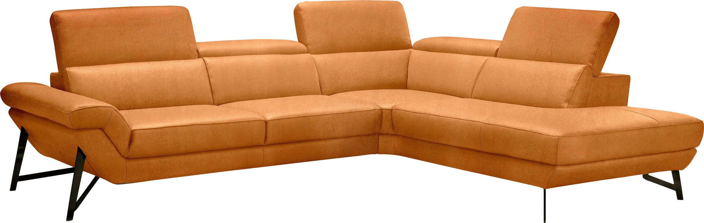 Egoitaliano Ecksofa "Narcisa, Design und Sitzkomfort der Extraklasse,", mit günstig online kaufen