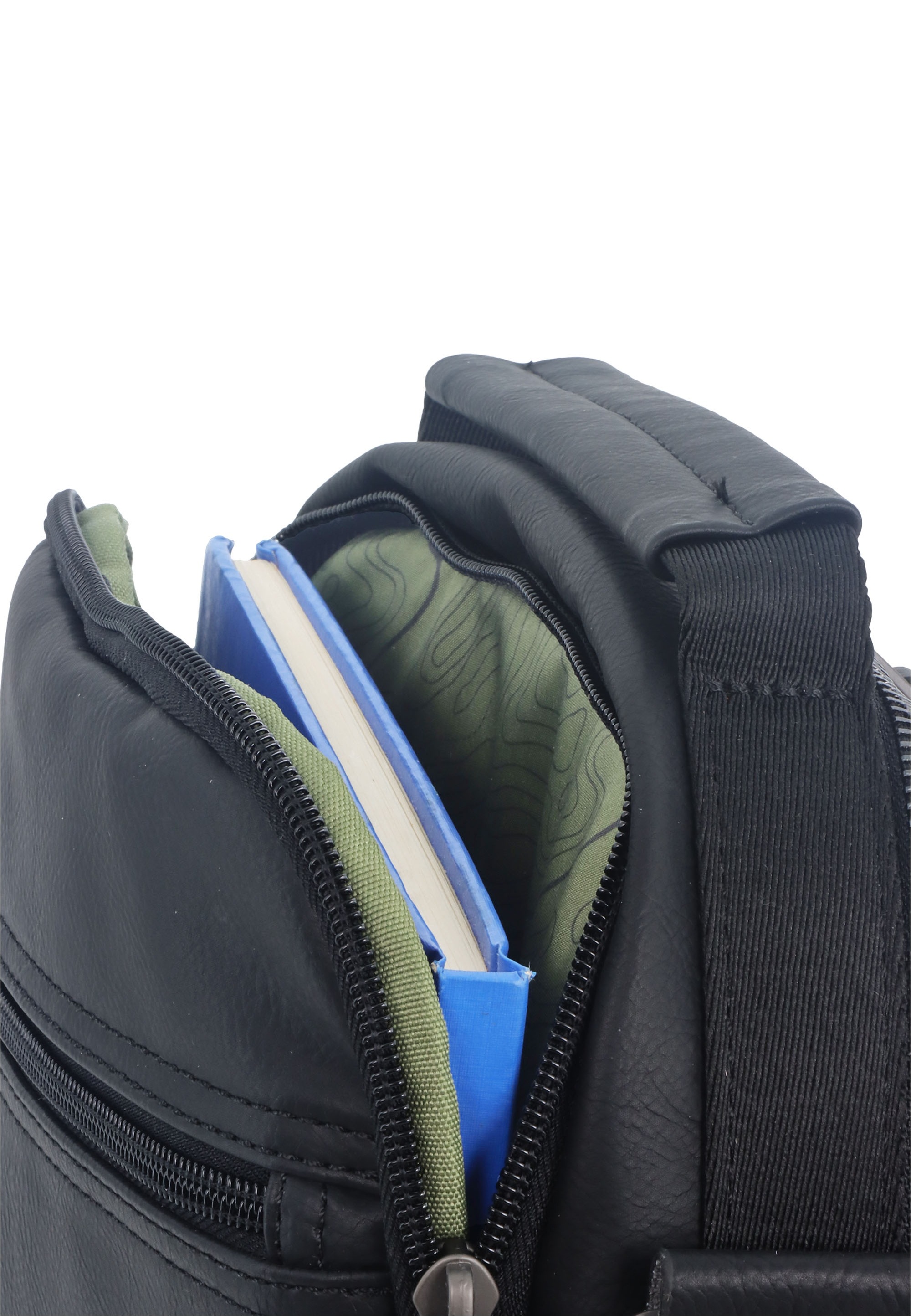 Discovery Schultertasche »Heritage«, Polyurethane material