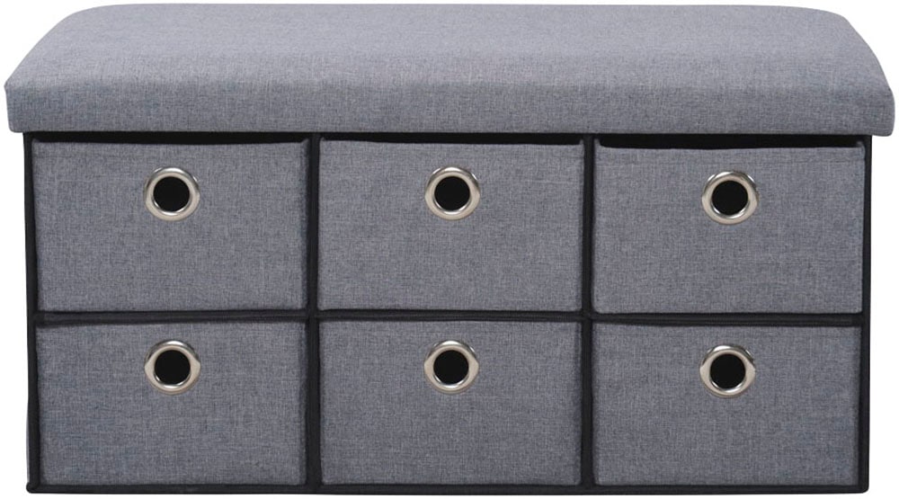 KESPER® Sitztruhe »KESPER Sitzbank mit Aufbewahrungsboxen«