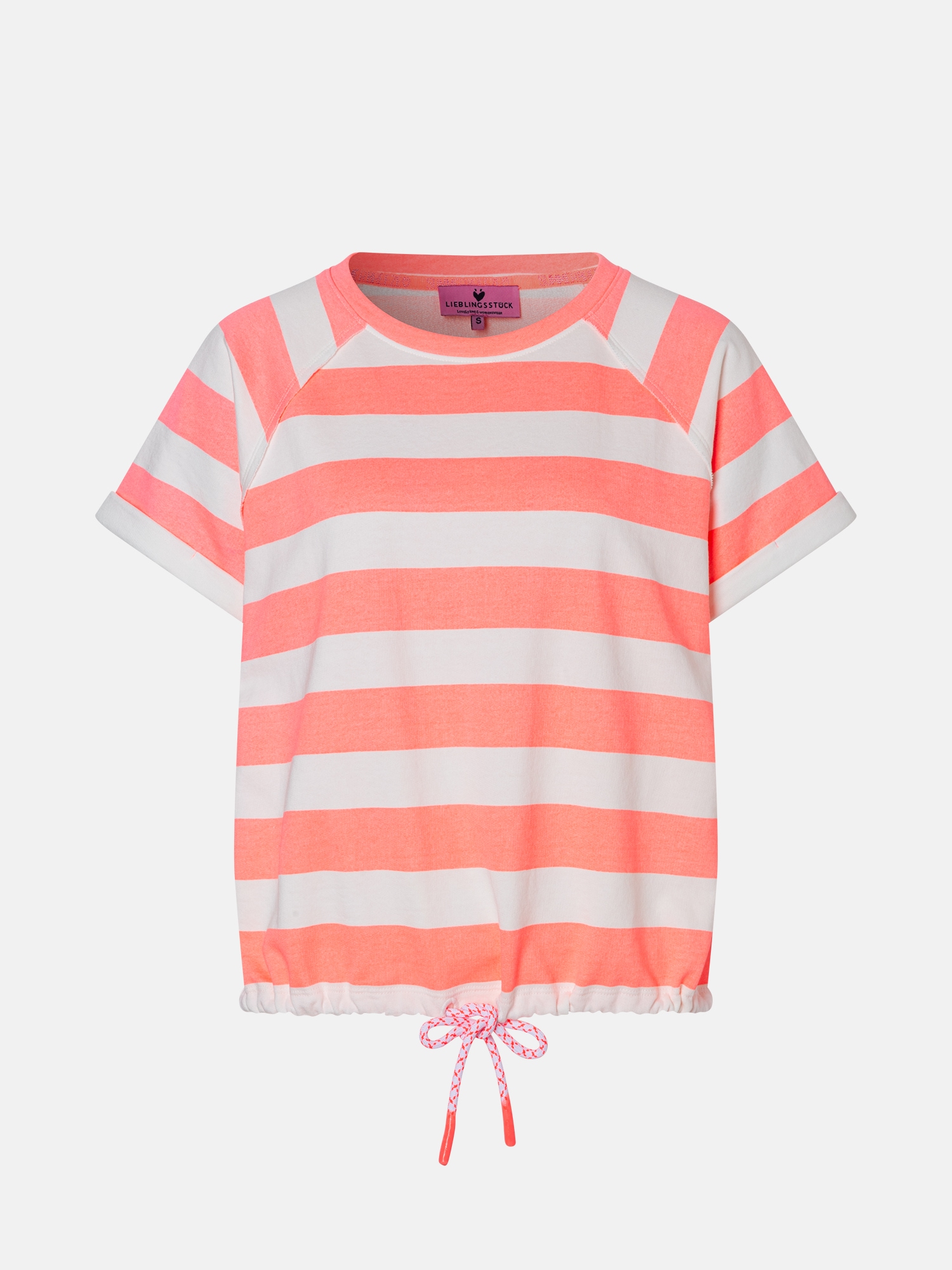 Lieblingsstück T-Shirt »SallyL« mit Bindeband im Saum