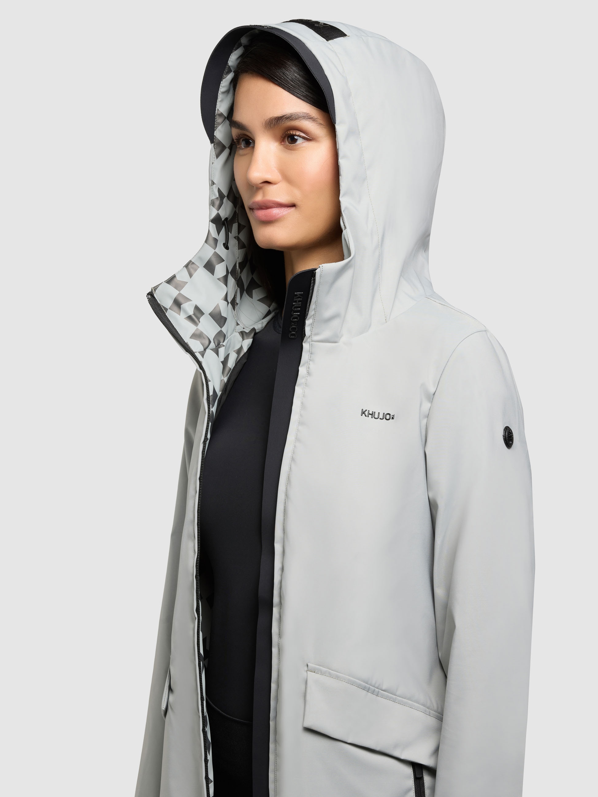 khujo Sommerjacke »FEMKE2« mit Kapuze