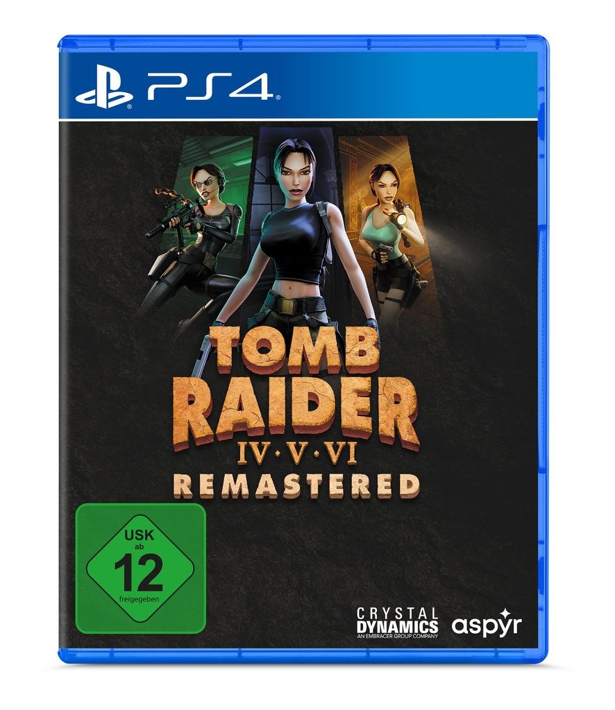 ASPYR MEDIA Spielesoftware "Tomb Raider 4-6 Remastered", PlayStation 4, transparent, Spielesoftware