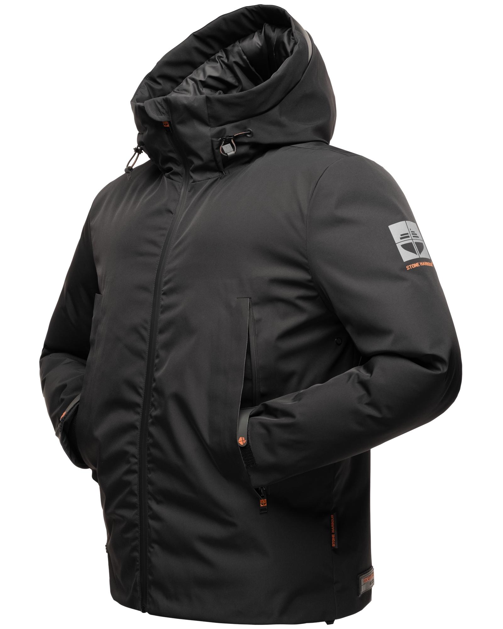 Stone Harbour Outdoorjacke "Moagaa" mit Kapuze Sportliche Winterjacke mit Kapuze