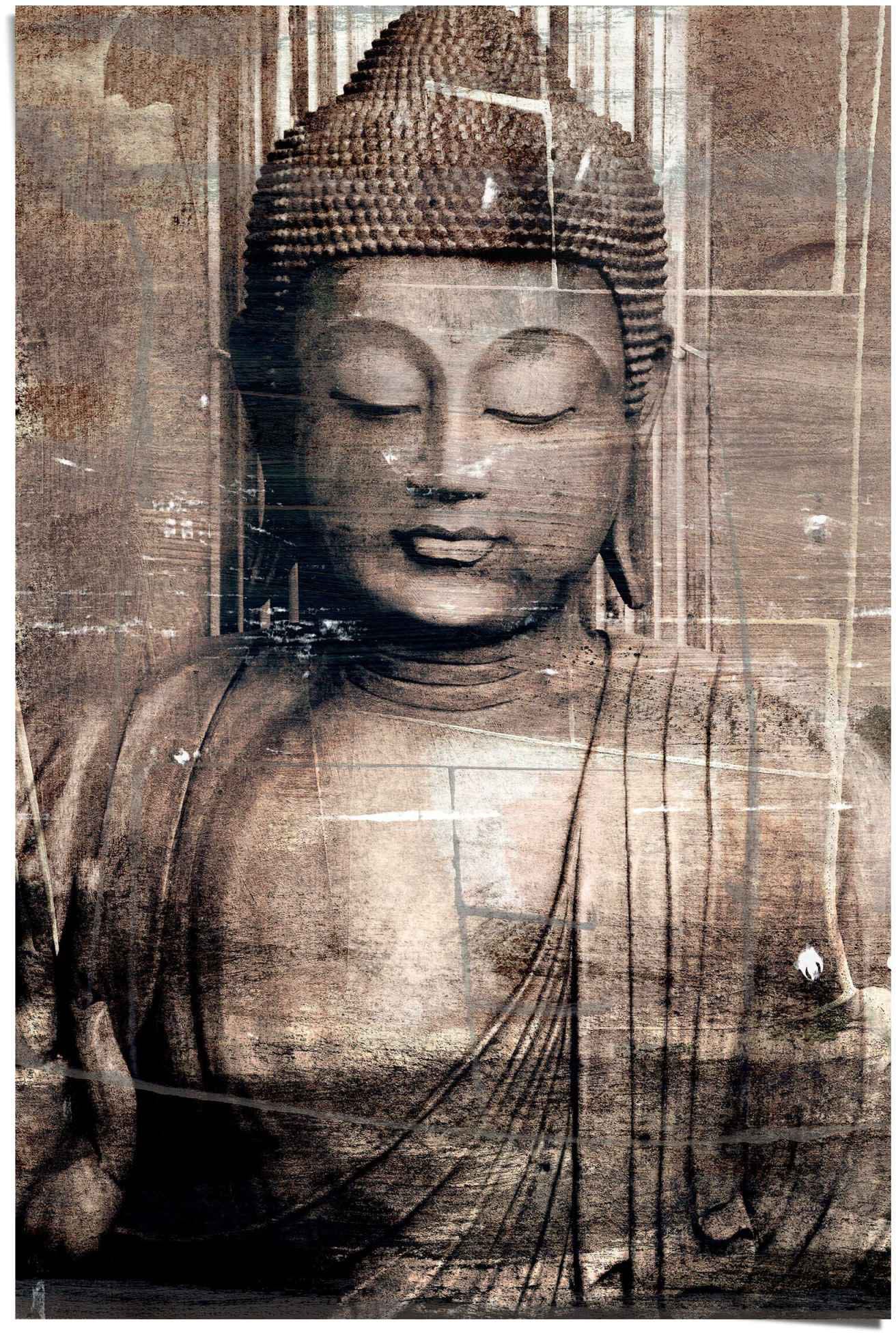 Reinders Poster "Buddha" 1 Stk. tlg. günstig online kaufen