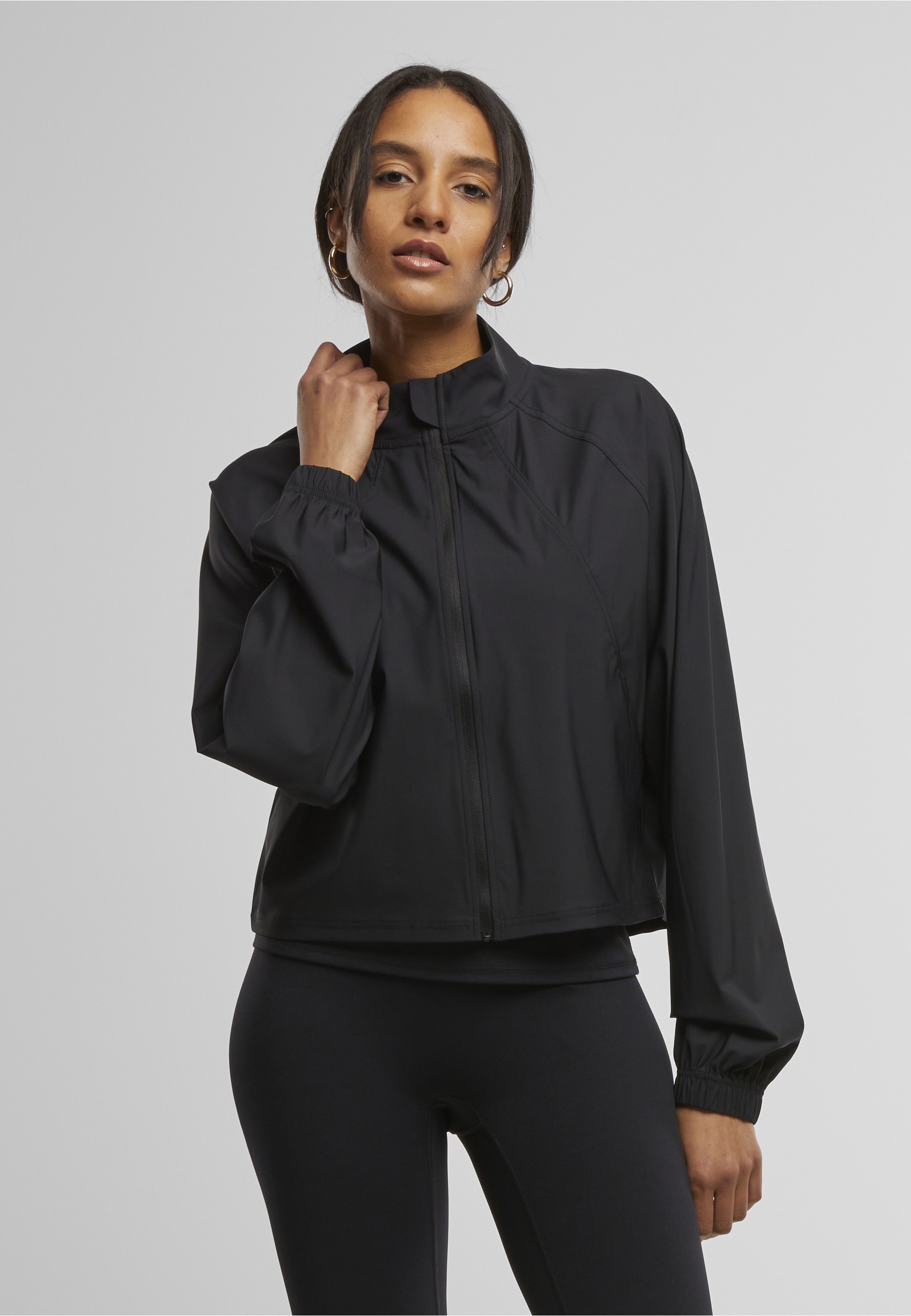 URBAN CLASSICS Langmantel »Urban Classics Ladies Sports Jacket Ladies Sports Jacket«