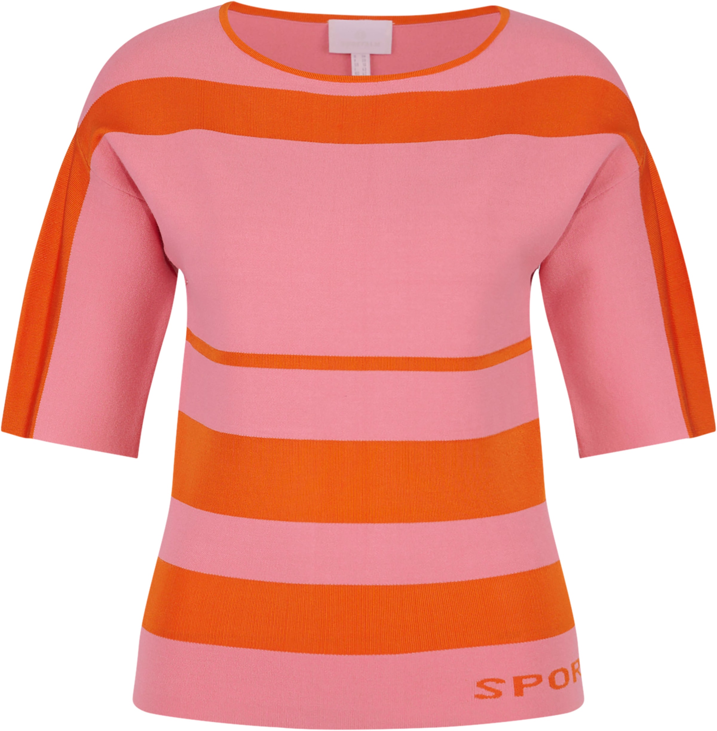 Sportalm Kitzbühel Rundhalspullover mit Blockstreifen günstig online kaufen