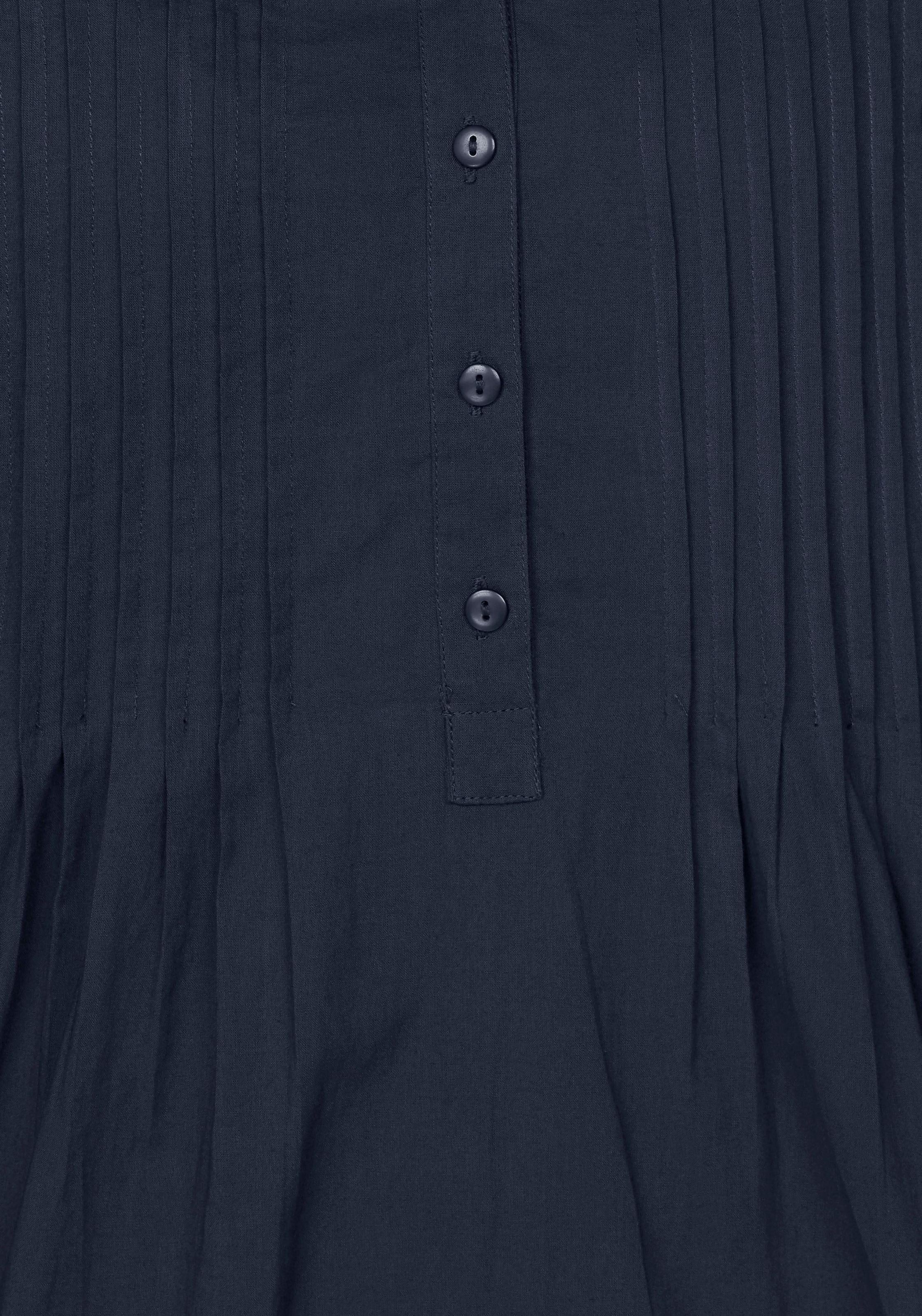 Aniston CASUAL Longbluse, mit dekorativer Biesenverarbeitung