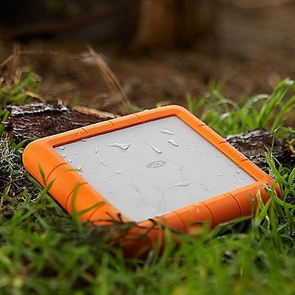 LaCie externe HDD-Festplatte »Rugged RAID Shuttle«, 2,5 Zoll, Anschluss USB 2.0-USB 2.0