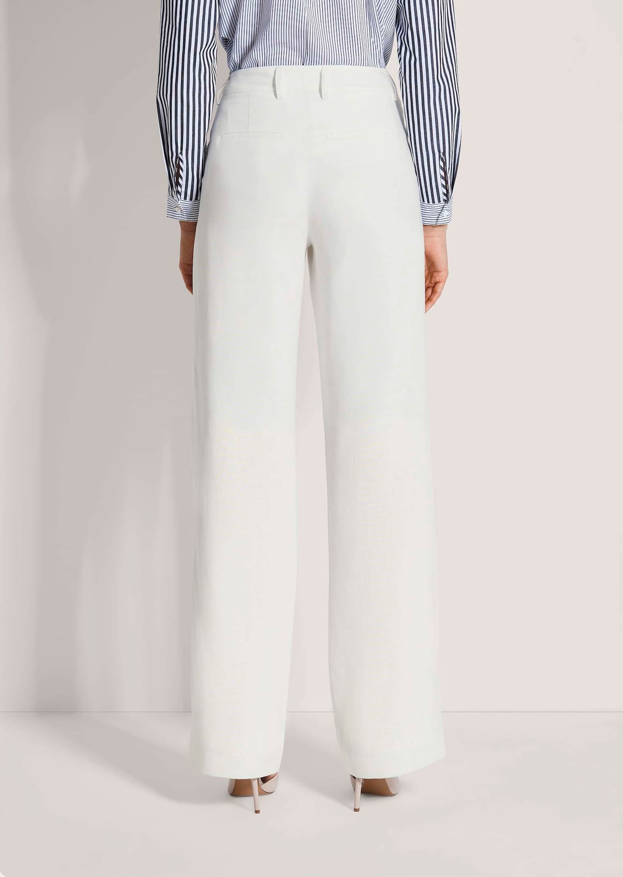 MADELEINE Stoffhose »Bundfaltenhose Palazzohose mit Formbund«