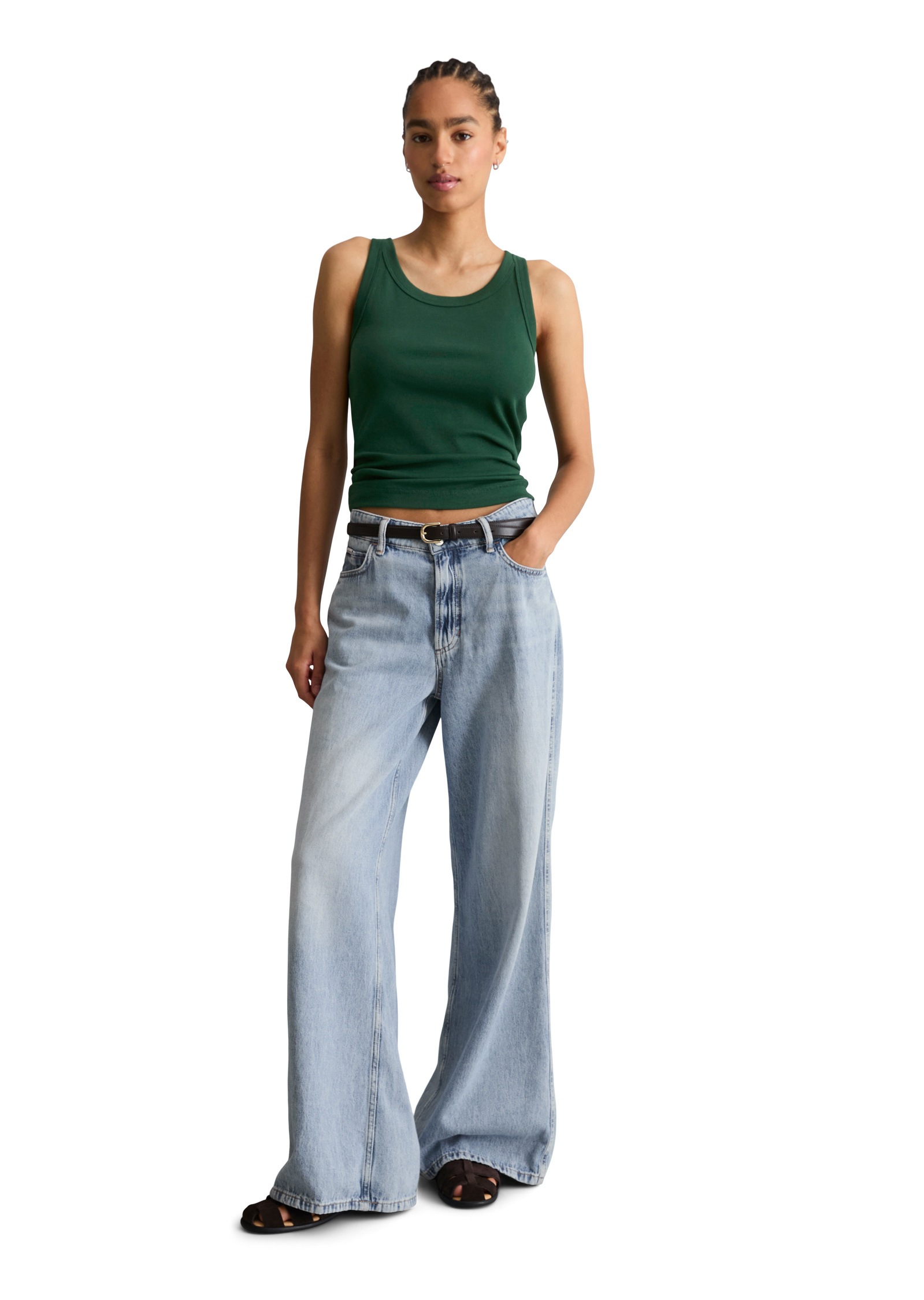 Marc O'Polo DENIM T-Shirt »aus Bio-Baumwoll-Stretchjersey«