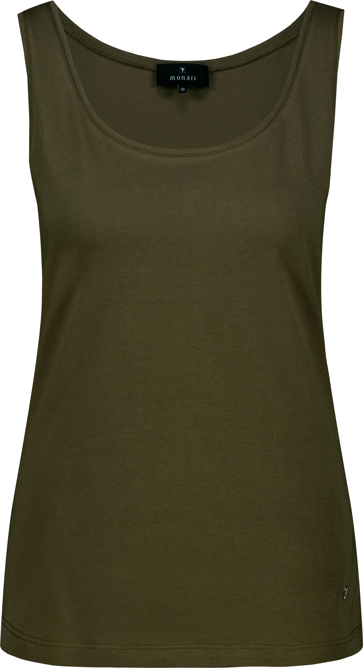 Monari Tanktop »Top Basic Top« Regular fit mit Rundhalsausschnitt