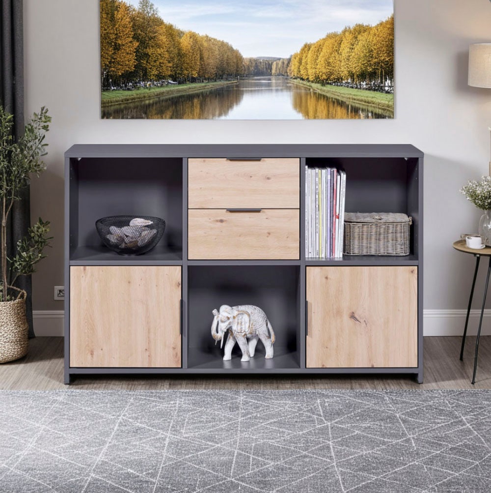 Inter Link Sideboard »Pepeto« 1 Stk. tlg. Modular, individuelle Gestaltung, BxTxH: ca. 120 x 30 x 77 cm