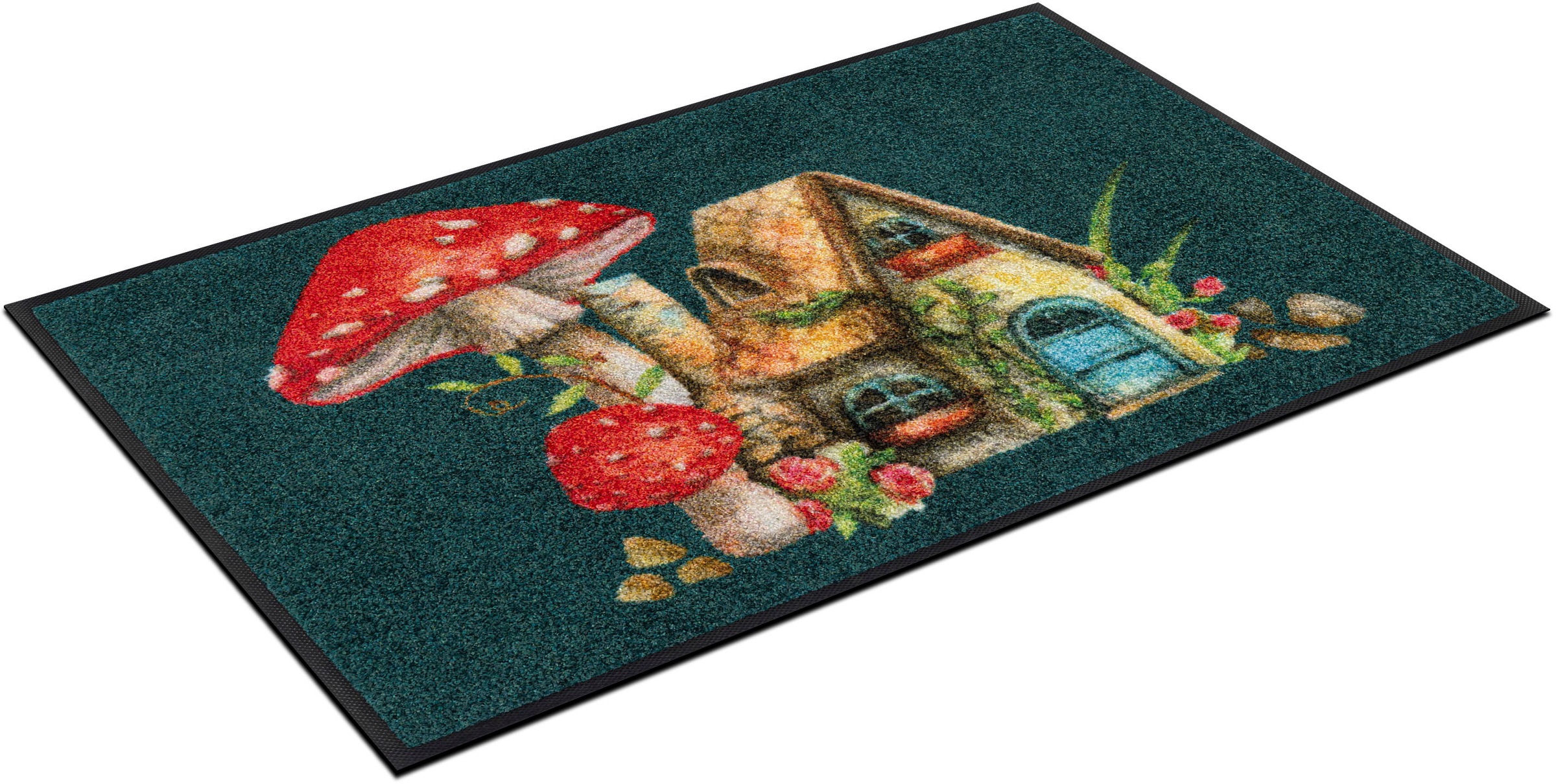 wash+dry by Kleen-Tex Fußmatte »Tiny World«, rechteckig, 7 mm Höhe