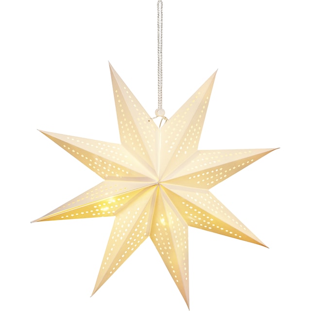BONETTI LED Stern »Weihnachtsstern«, Ø ca. 45 cm, Papierstern, mit 9  Spitzen, Weihnachtsdeko bestellen | BAUR