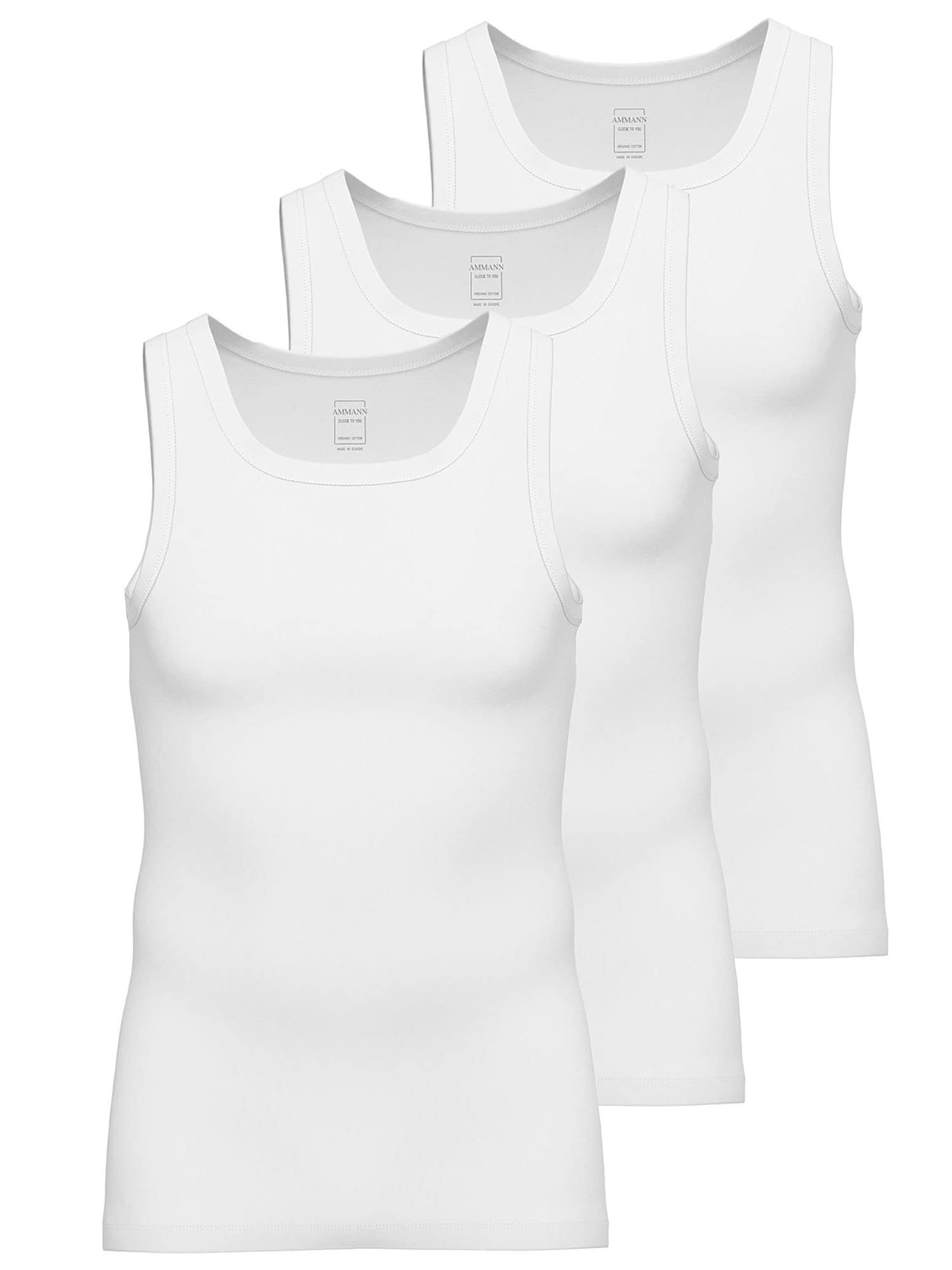 Ammann Achselhemd "3er Pack Athletic Shirt Day Modern / Close to you"