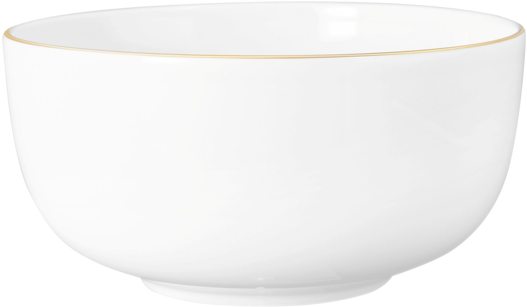 Seltmann Weiden Schüssel "Liberty - Goldrand" 1 Stk. aus Porzellan Foodbowl 17,5 cm